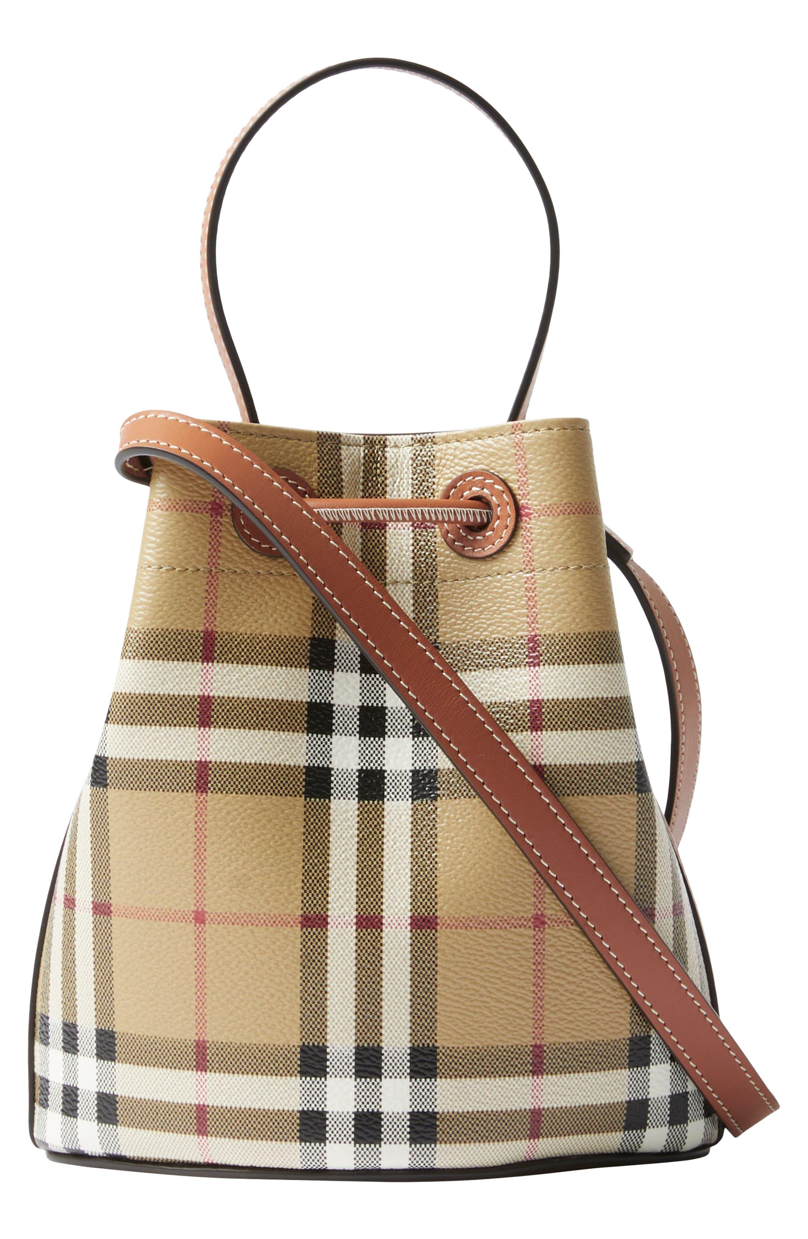 TB E-Canvas Mini Bucket Bag