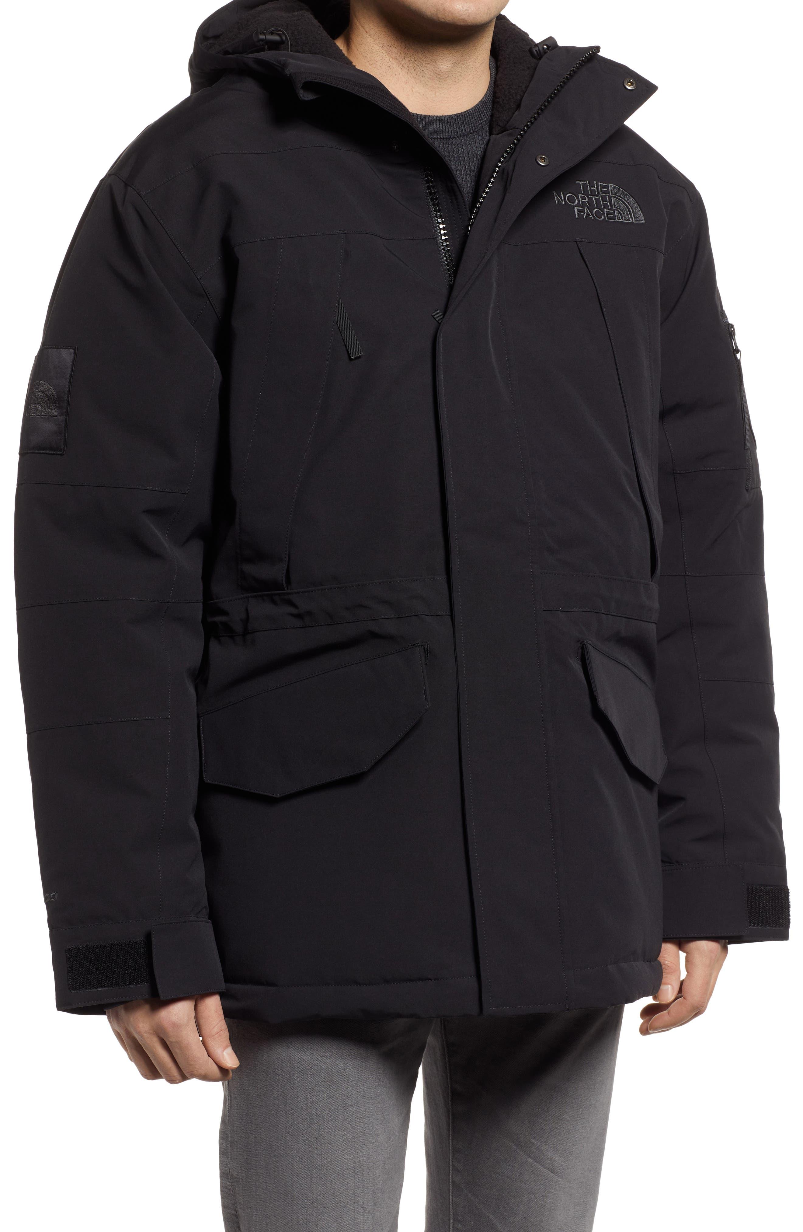 The North Face Expedition Mcmurdo 700 Fill Power Down Parka With Faux Fur  Trim in Black for Men | Lyst