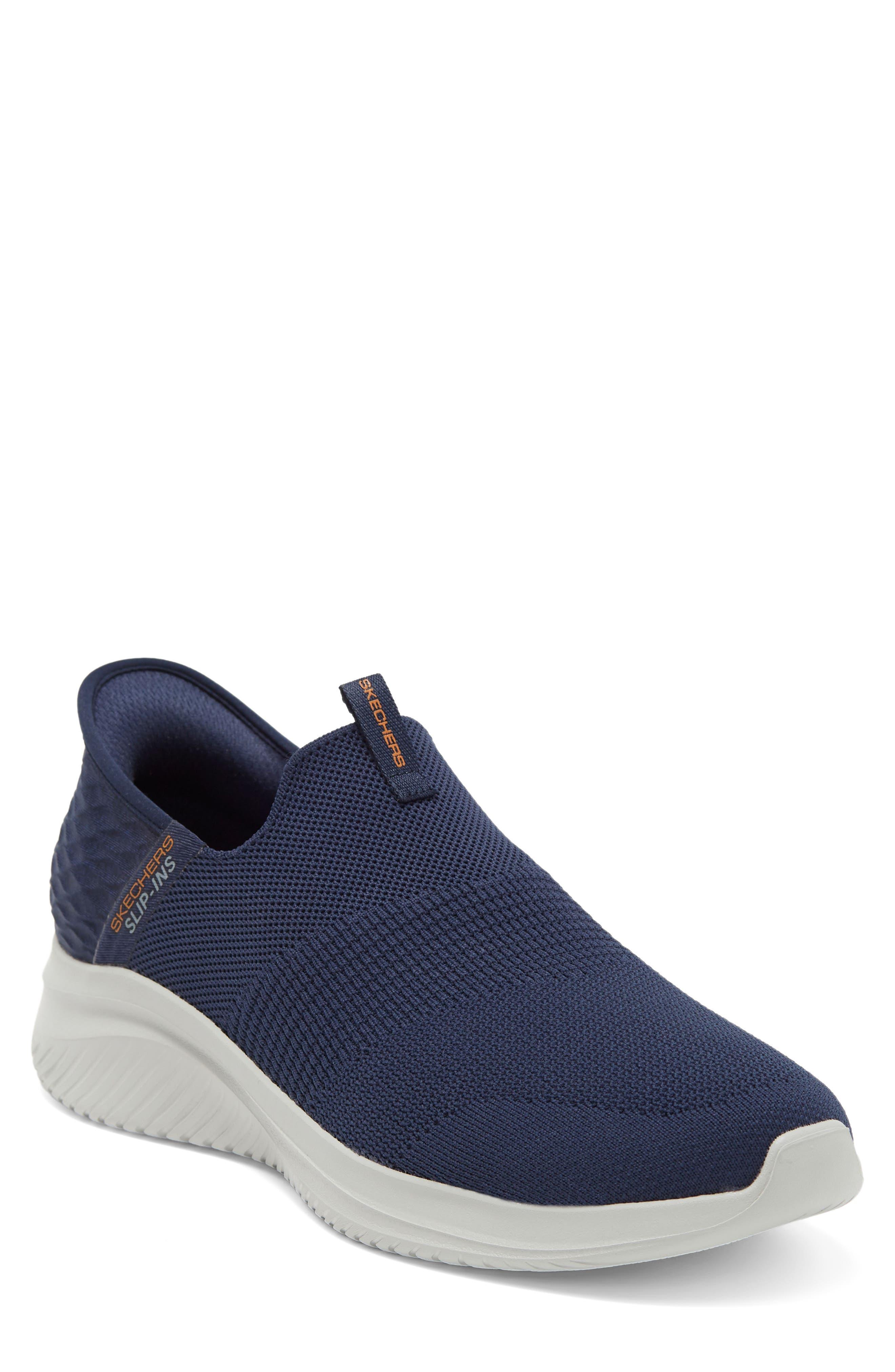 Skechers Ultra Flex 3.0 Smooth Step Slip-on Sneaker in Blue for Men | Lyst