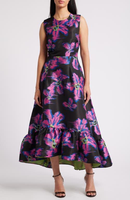 ANDRESD アンドレスド　V line jacquard dress andresd Vline jacquard dress BLACK Lサイズ - メルカリ
