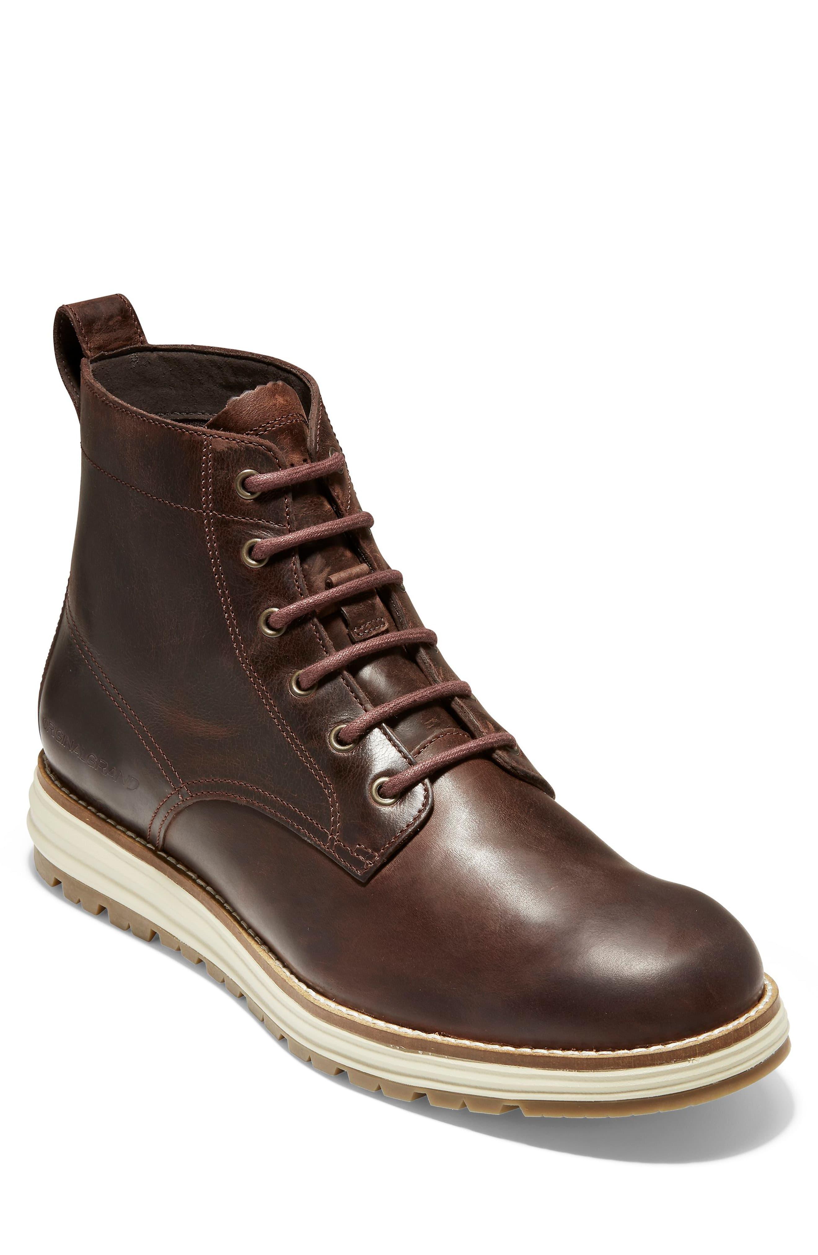 cole haan nantucket rugged plain toe boot