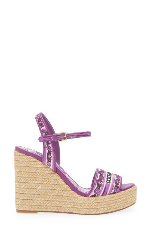 Dolce & Gabbana YELLOW WEDGE SANDALS ウェッジ サンダル ロゴ Dolce and Gabbana | Logo Wedge Sandals | Wedges | Cruise Fashion