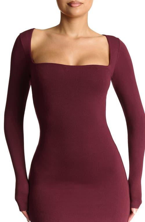 hoco dress satin Fallon Lace Open Back Mini Dress • Shop American Threads HOCO Boutique Fuchsia / L main image 0