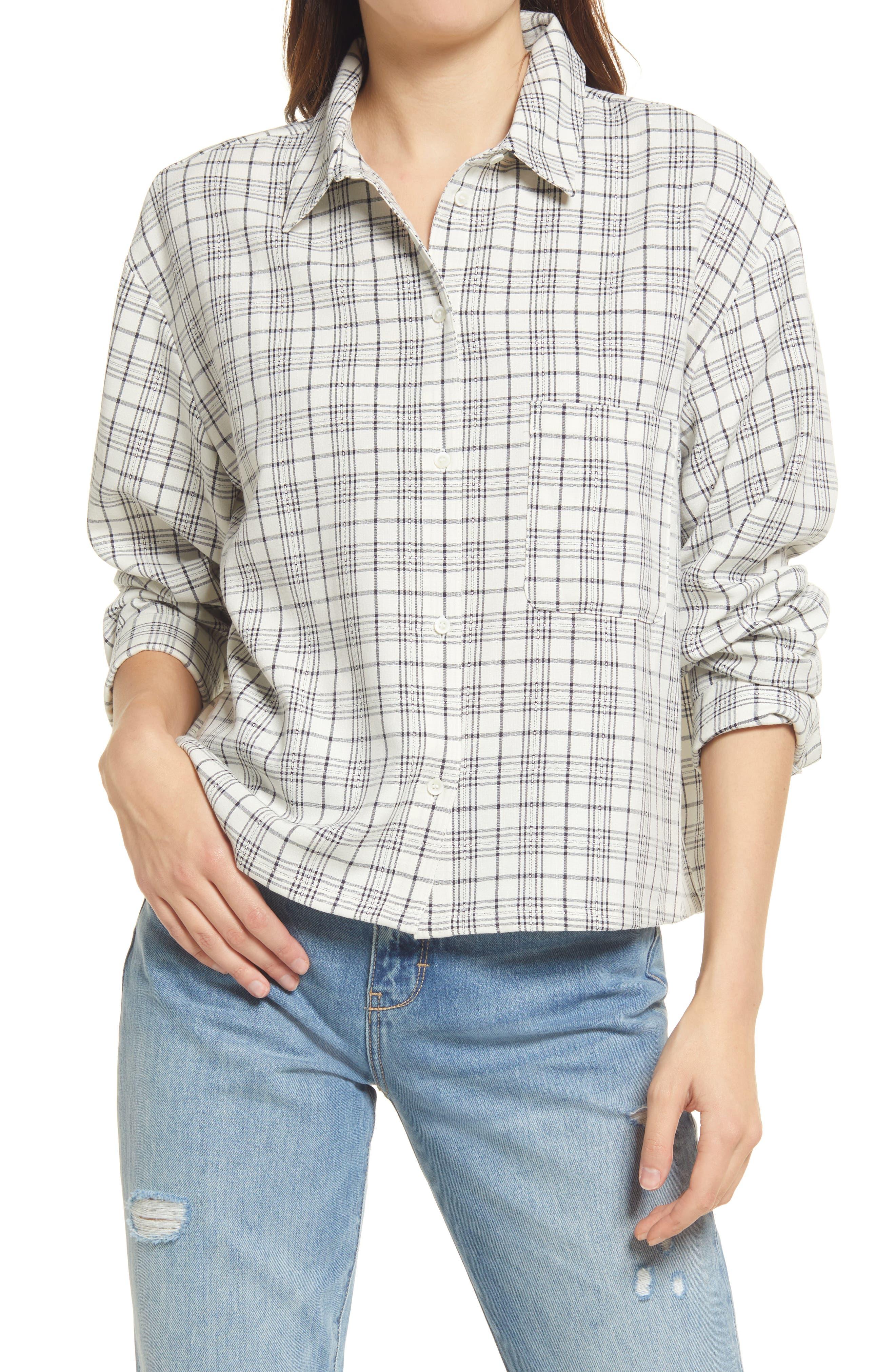 Treasure & Bond One-pocket Button-up Shirt in White | Lyst