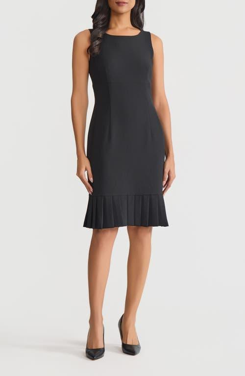 slim fit dress slacks V-Neck Fit-And-Flare Dress, White