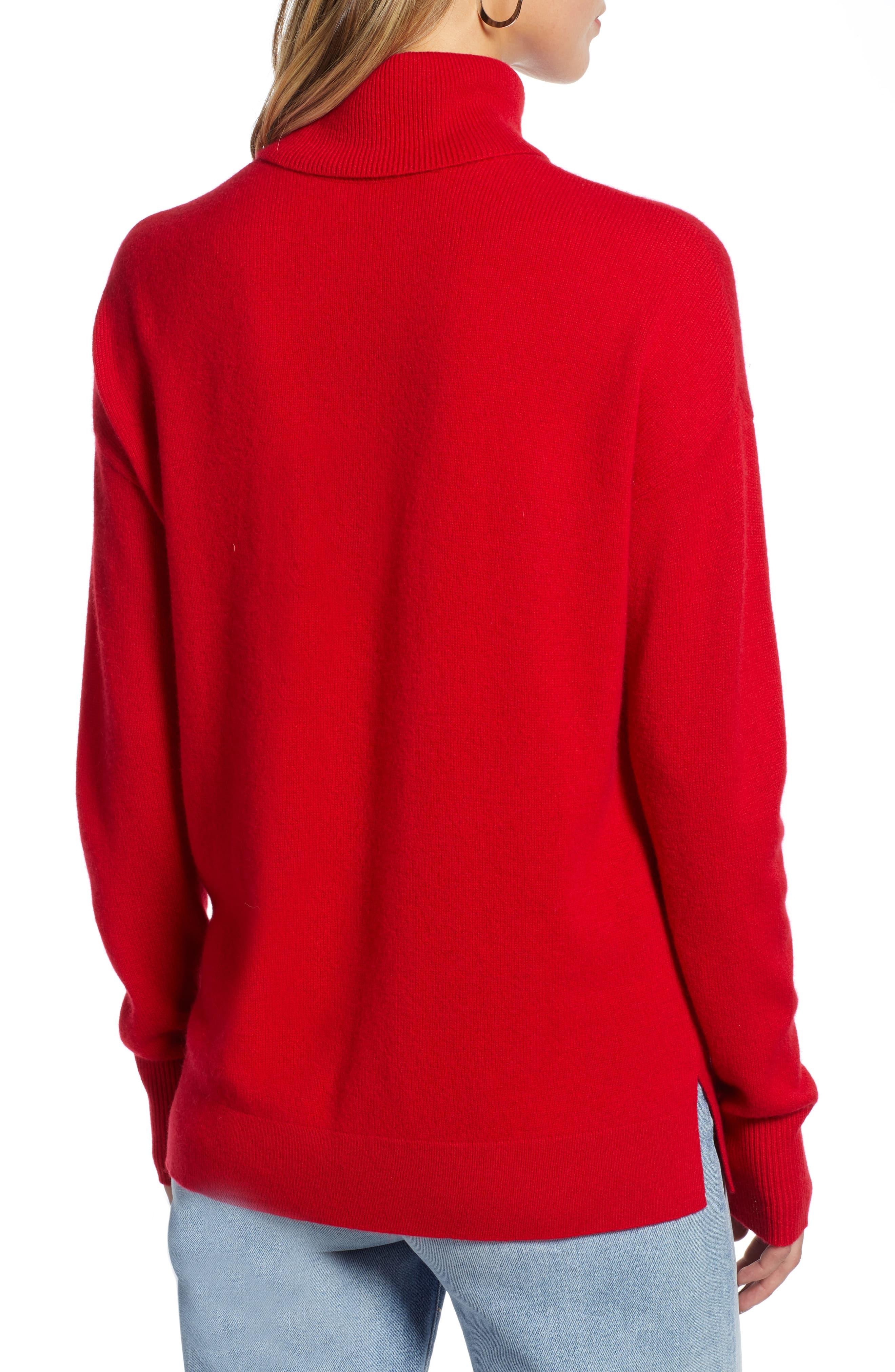 halogen turtleneck sweater
