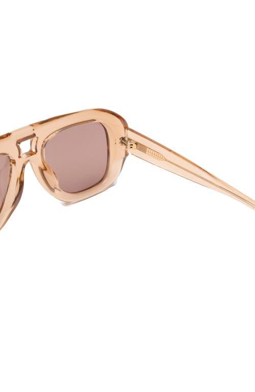 DEZI Pusha 55Mm Shield Sunglasses in Pink | Lyst display picture 1