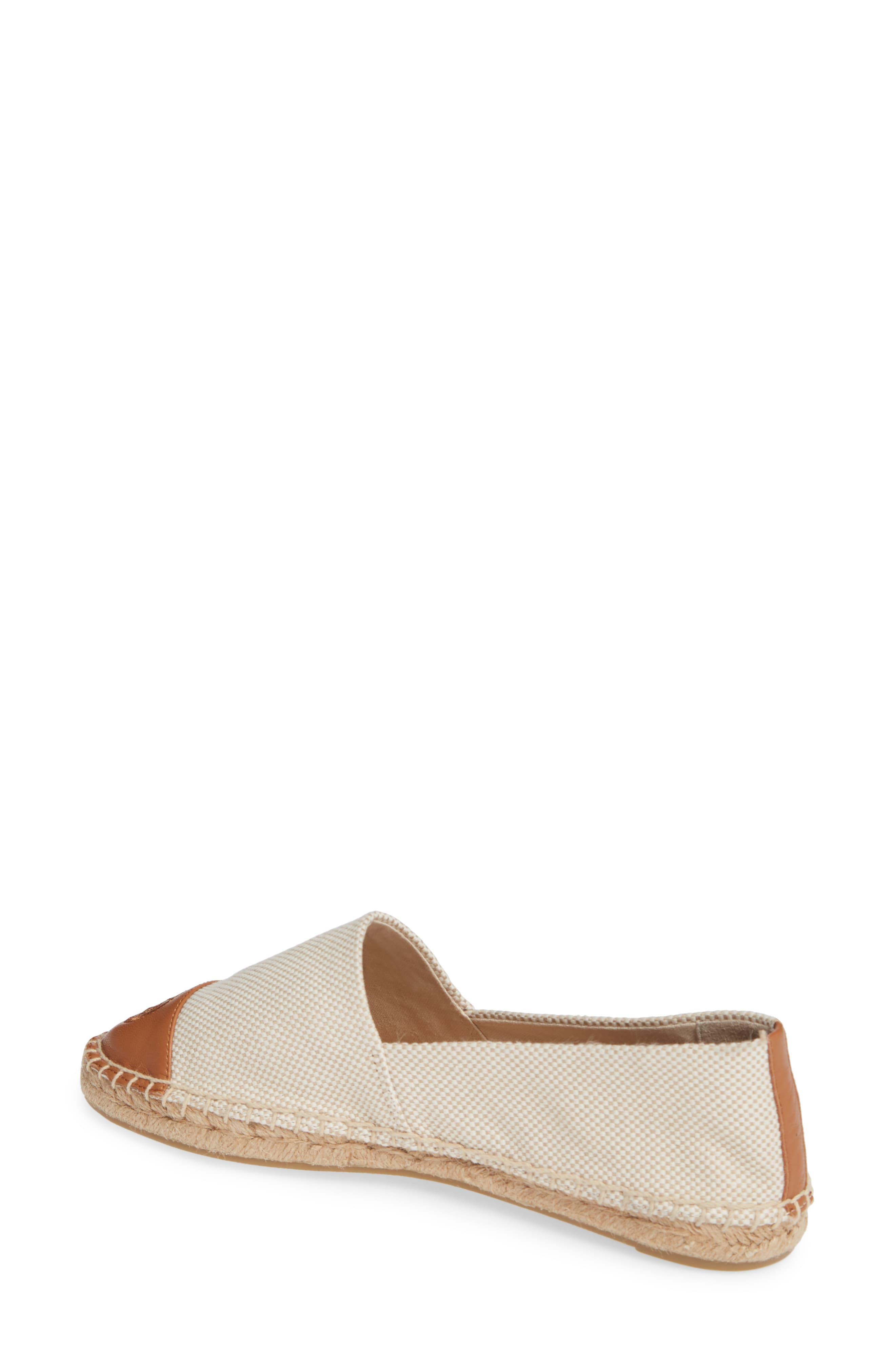 colorblock espadrille flat tory burch