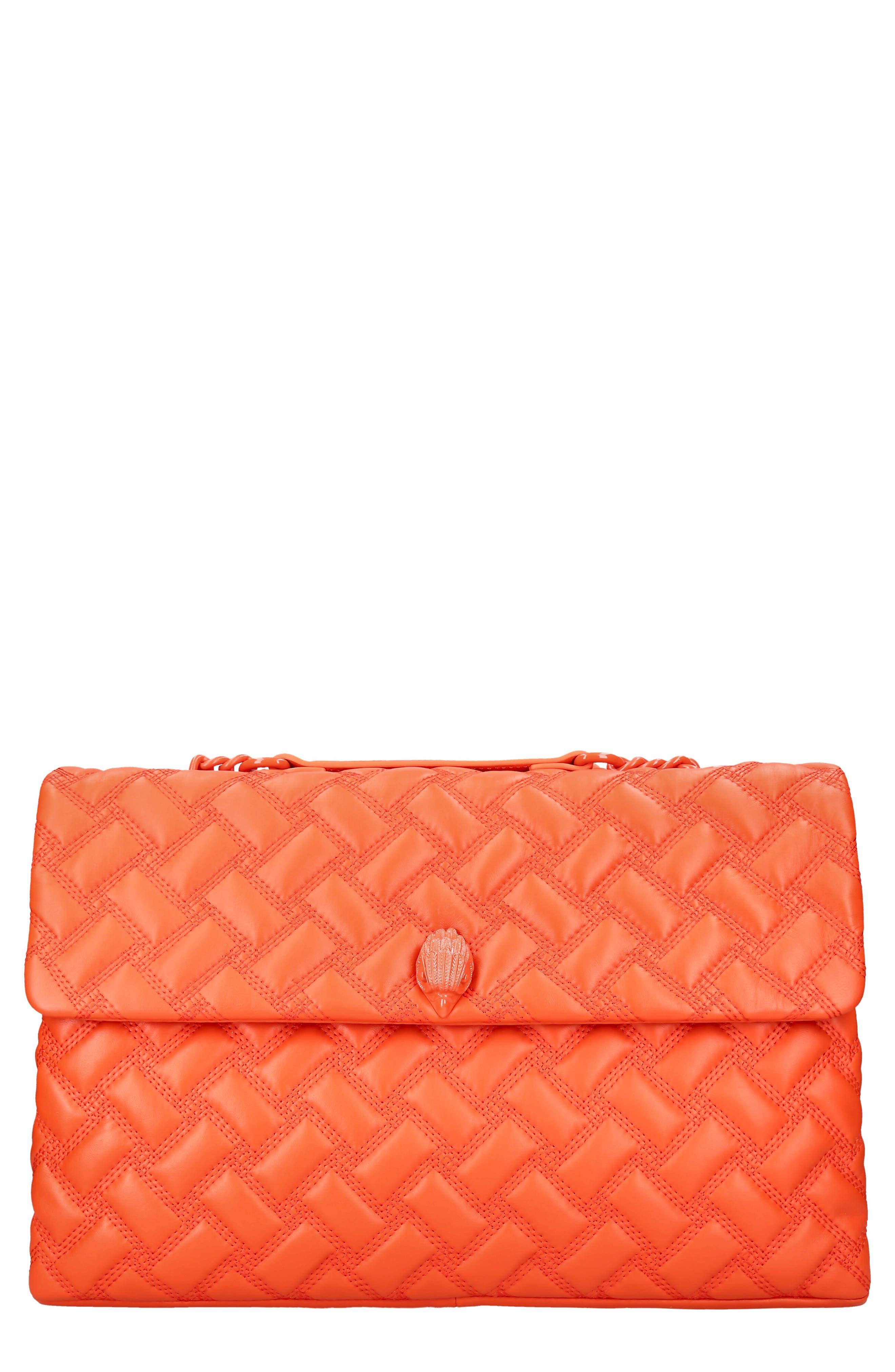 Kurt Geiger Xxl Kensington Drench Leather Convertible Shoulder Bag in