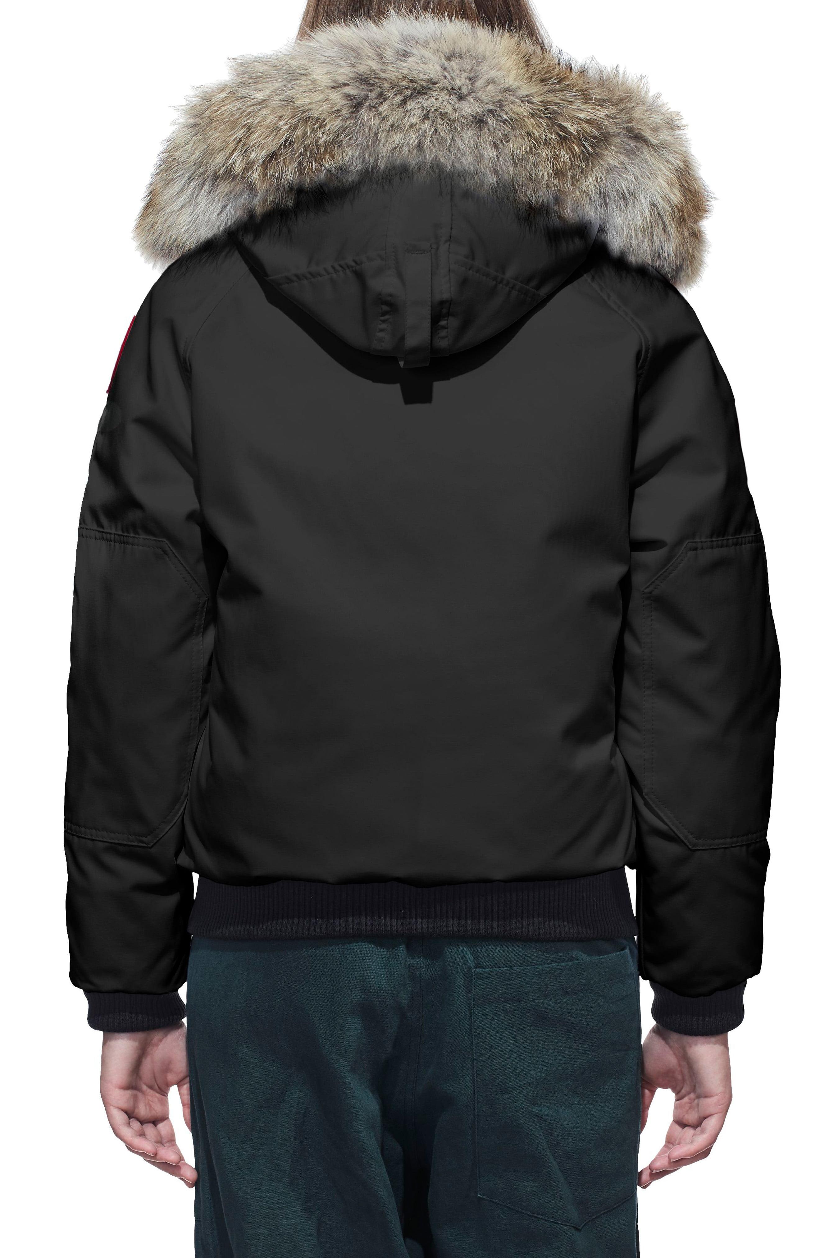 canada goose chilliwack fur hood down bomber