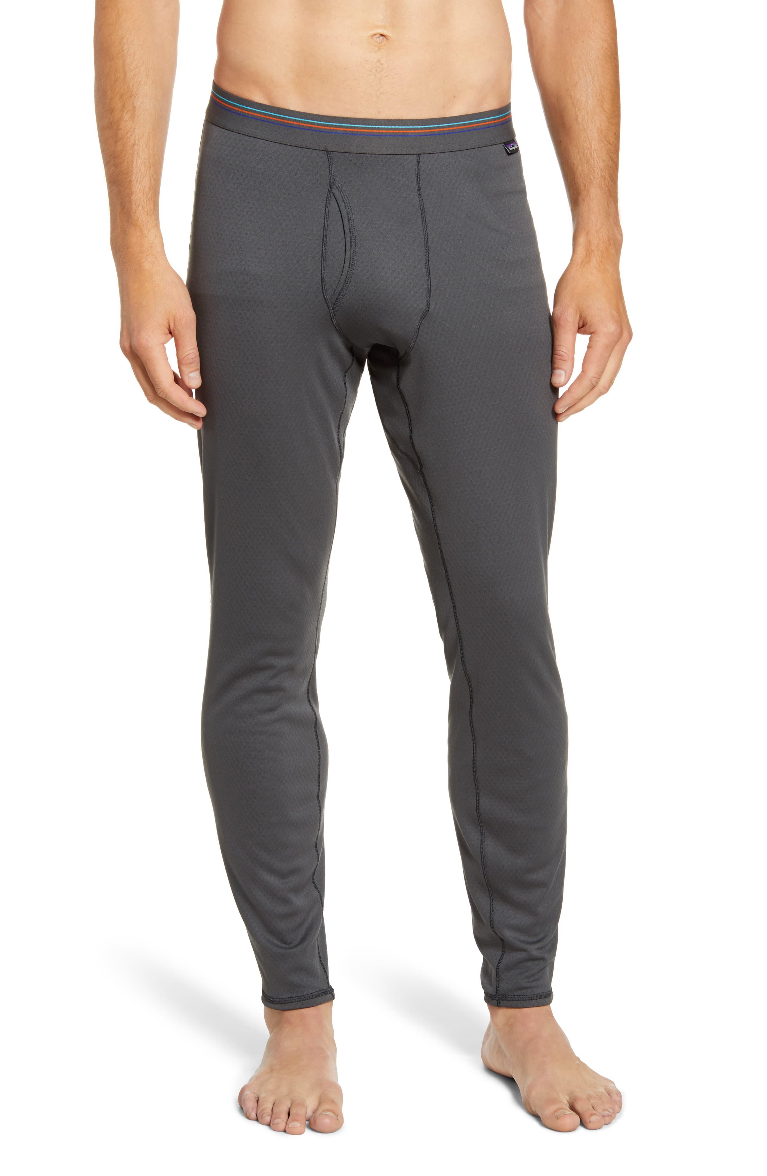 Patagonia Capilene Midweight Base Layer Tights in Gray for Men - Lyst