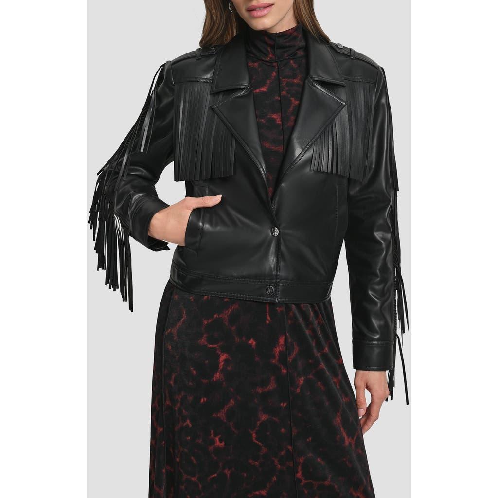 DKNY Leather jackets for Women | Online Sale up to 30% off