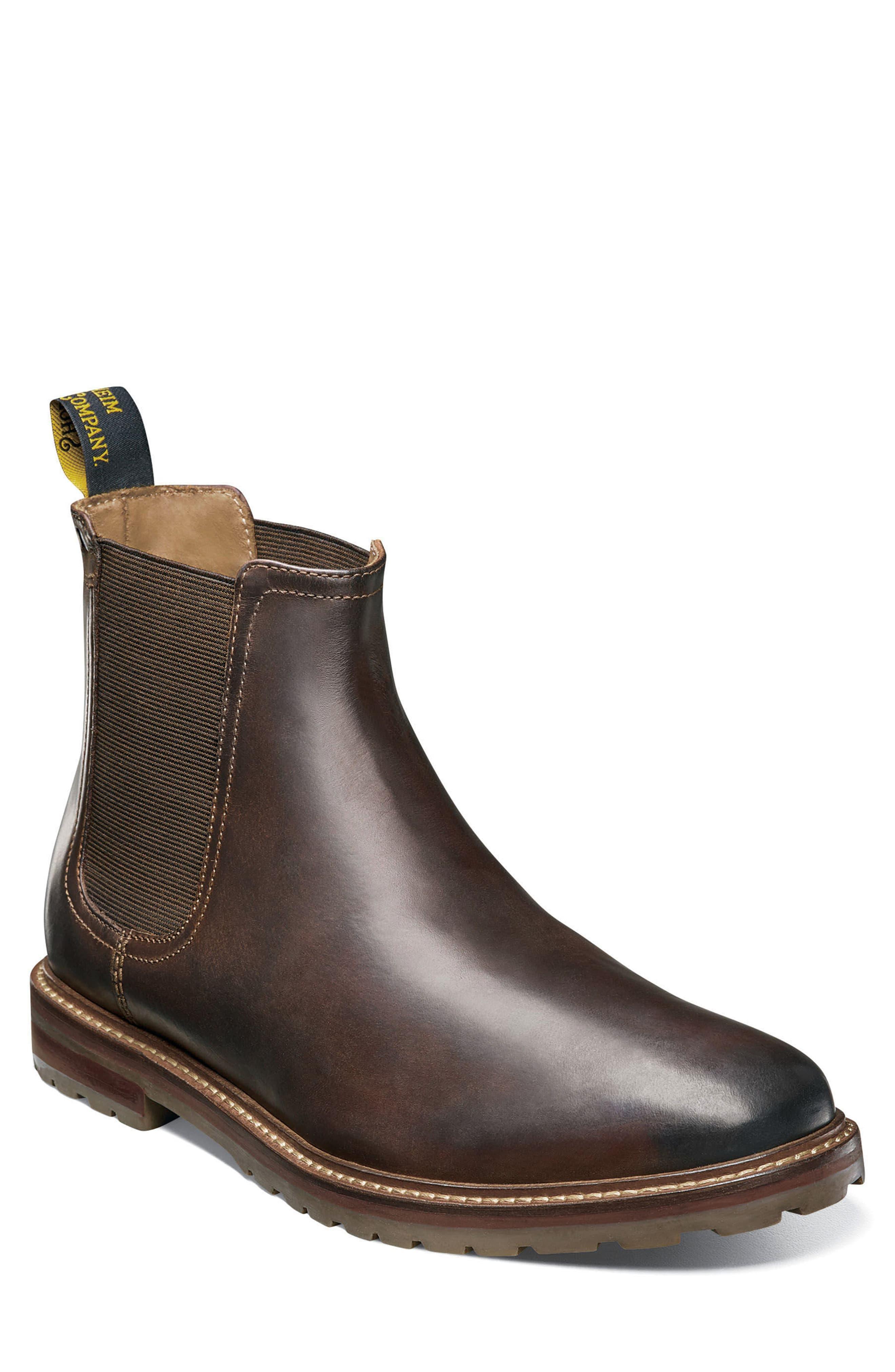 Florsheim Leather Estabrook Mid Chelsea Boot in Brown for ...