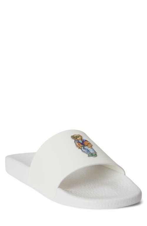 White Polo Ralph Lauren Sandals and Slides for Men | Lyst display picture 1