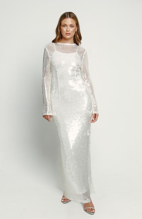 sachin and babi light blue dress Black Long Sleeve Wrap Maxi Dress
