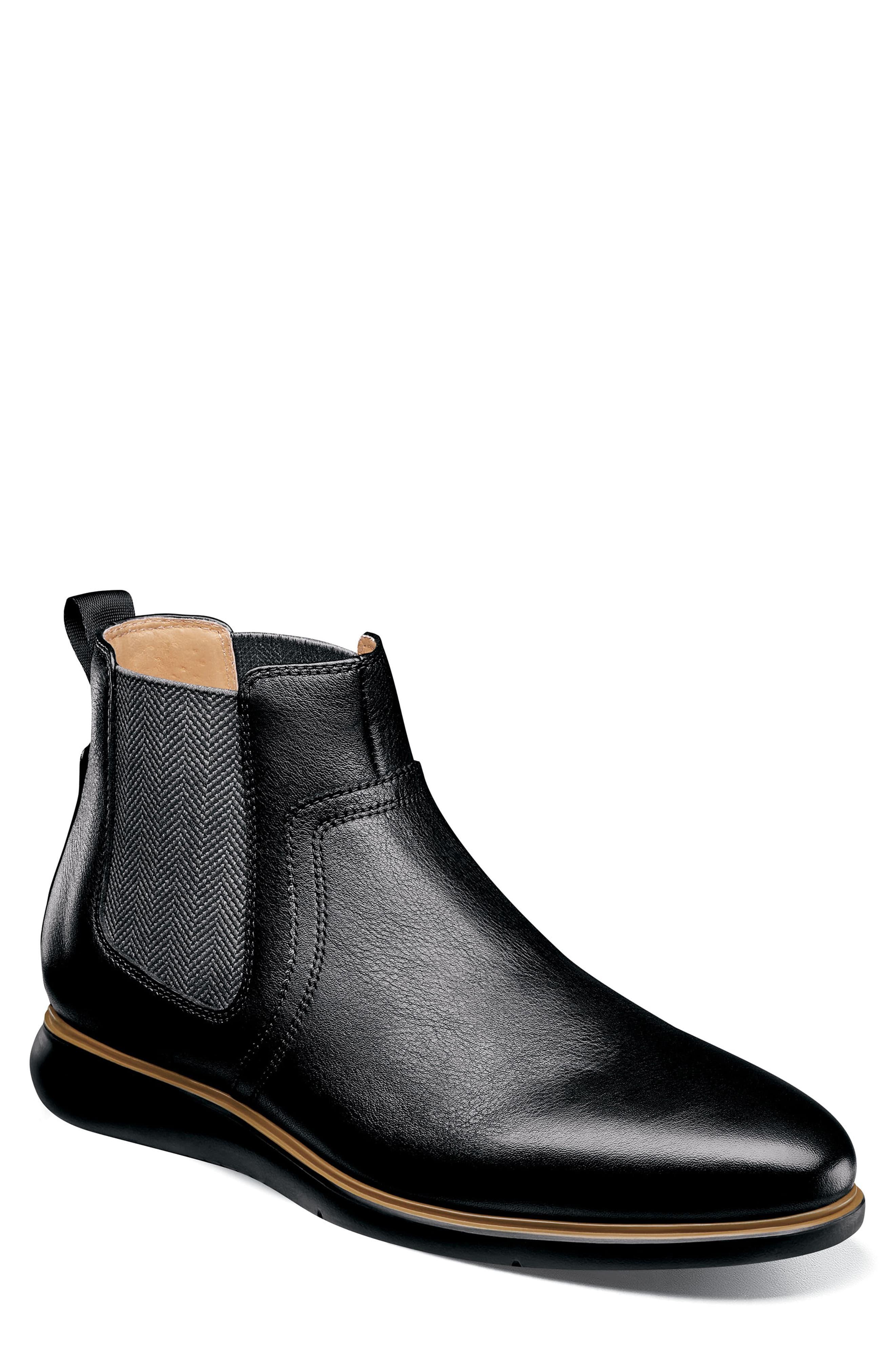 florsheim men's belfast plain toe gore chelsea boot
