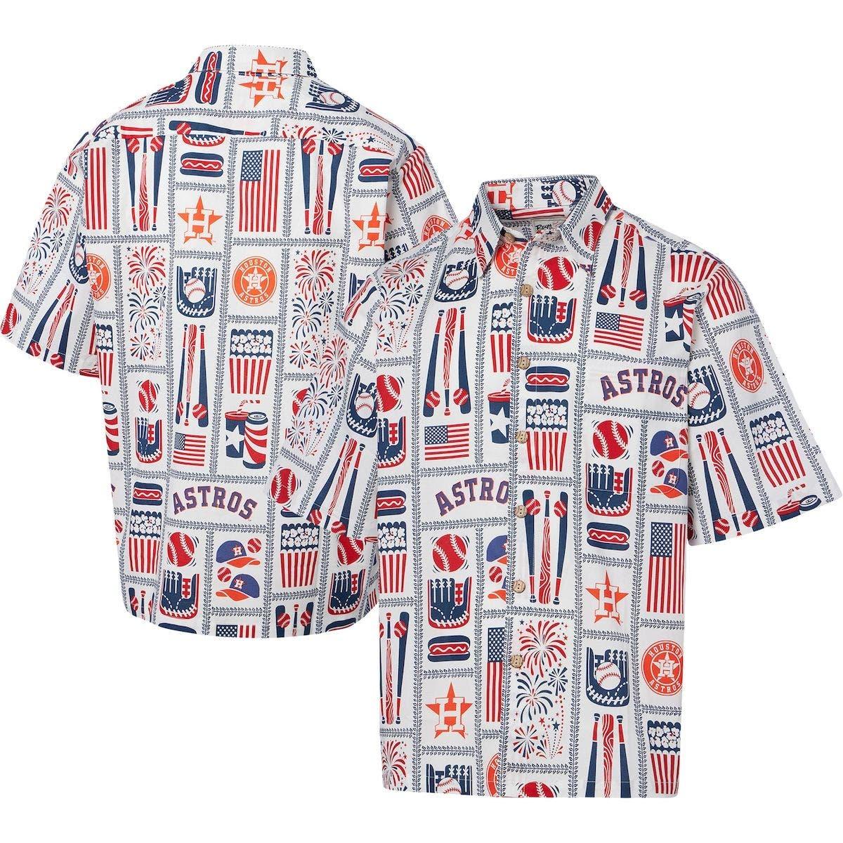 Reyn Spooner Houston Astros Americana Button-up Shirt At Nordstrom in Red  for Men | Lyst