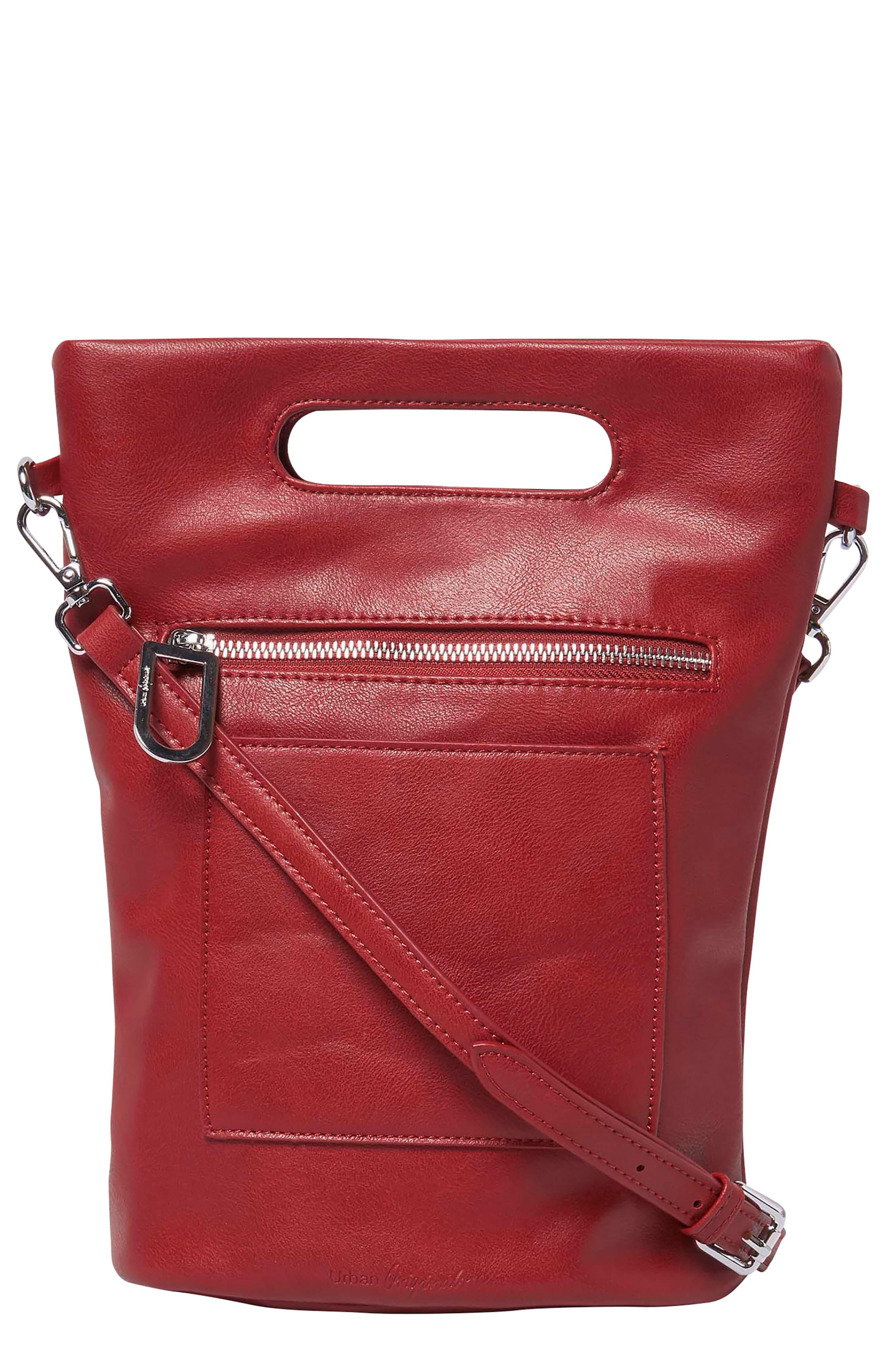 Urban Originals Collector Vegan Leather Crossbody Bag in Red Lyst