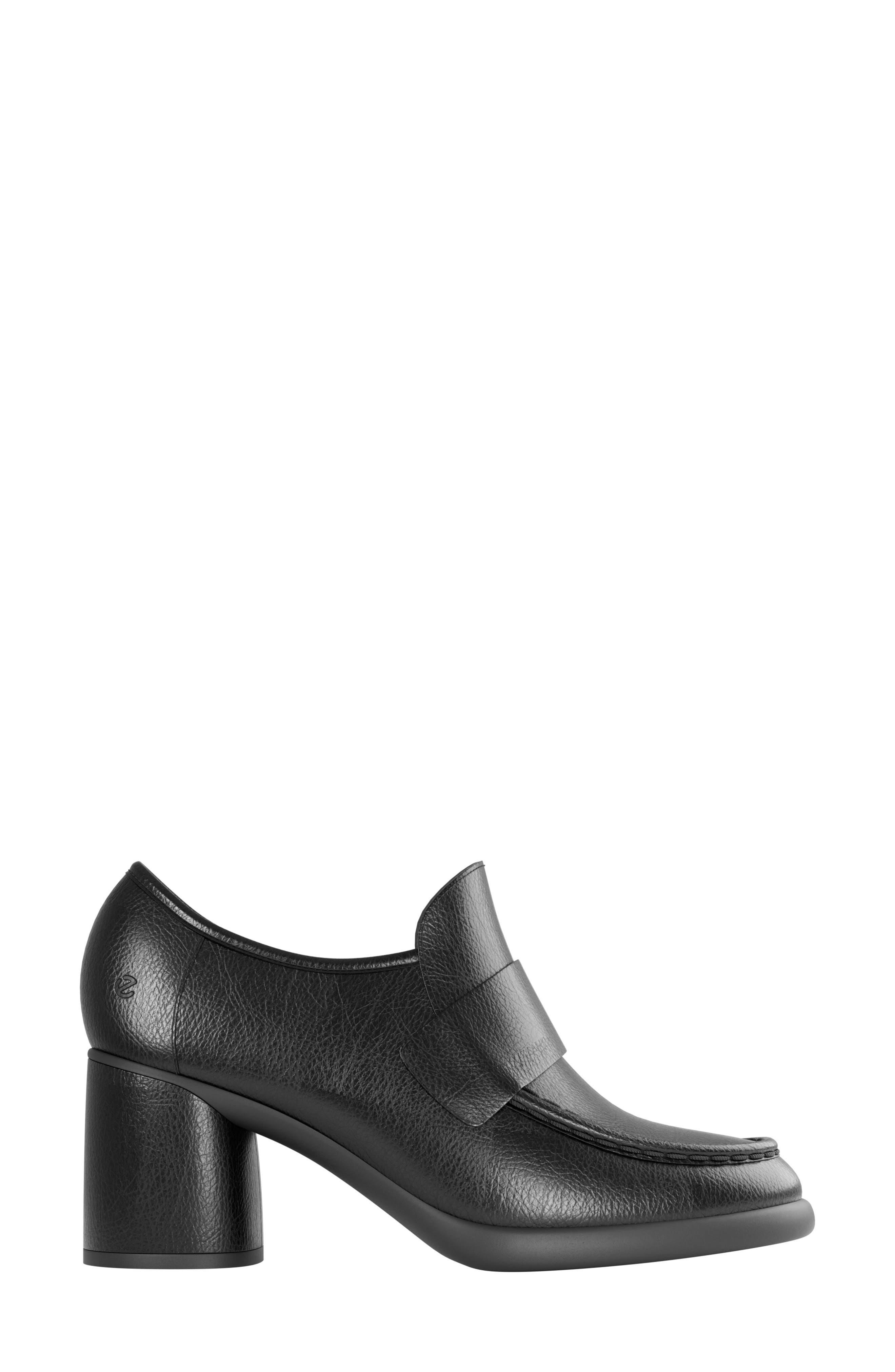 Ecco Lx 55 Loafer Pump in Black | Lyst