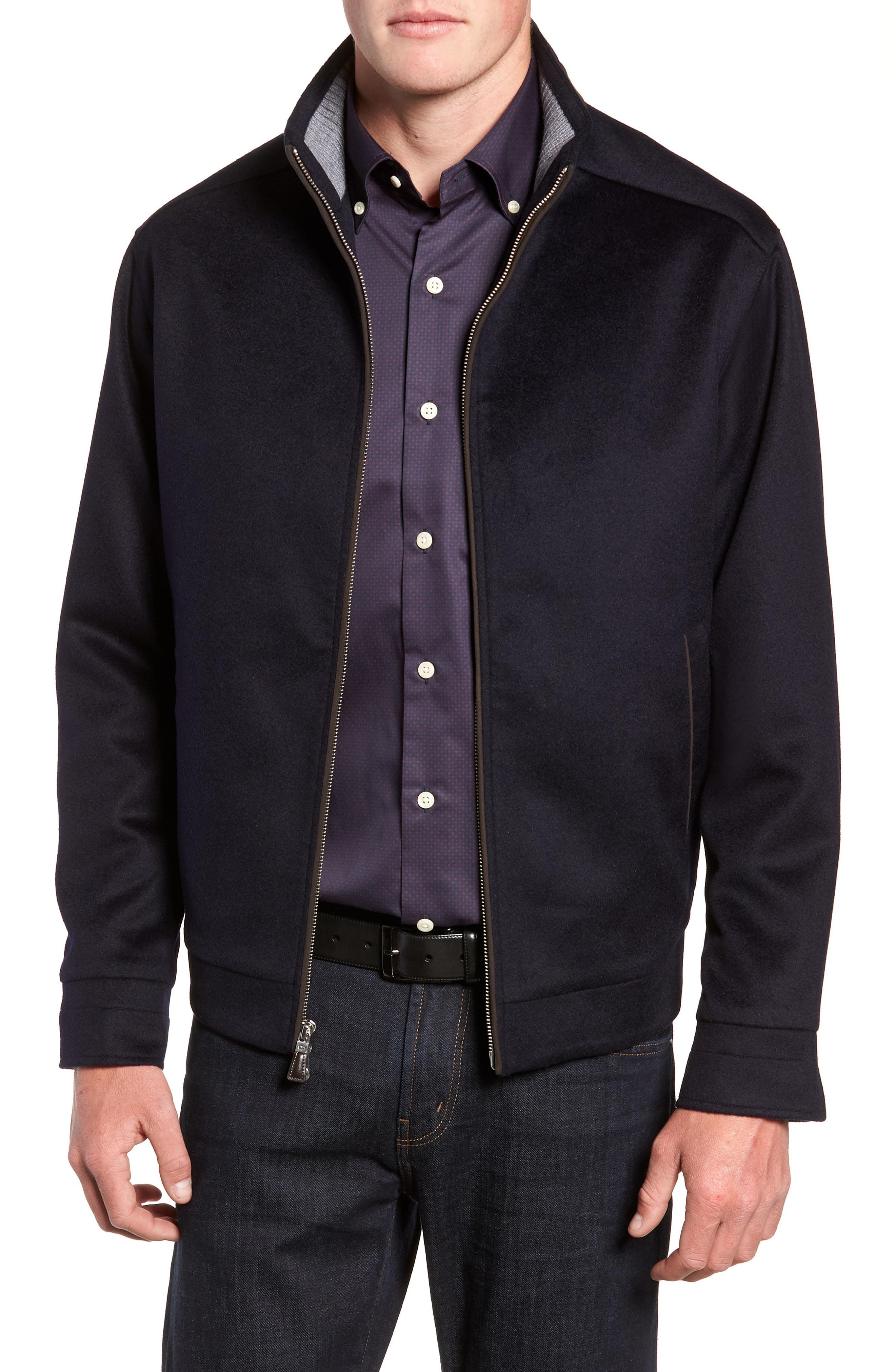 Peter Millar Westport Crown Wool & Cashmere Jacket in Black for Men - Lyst