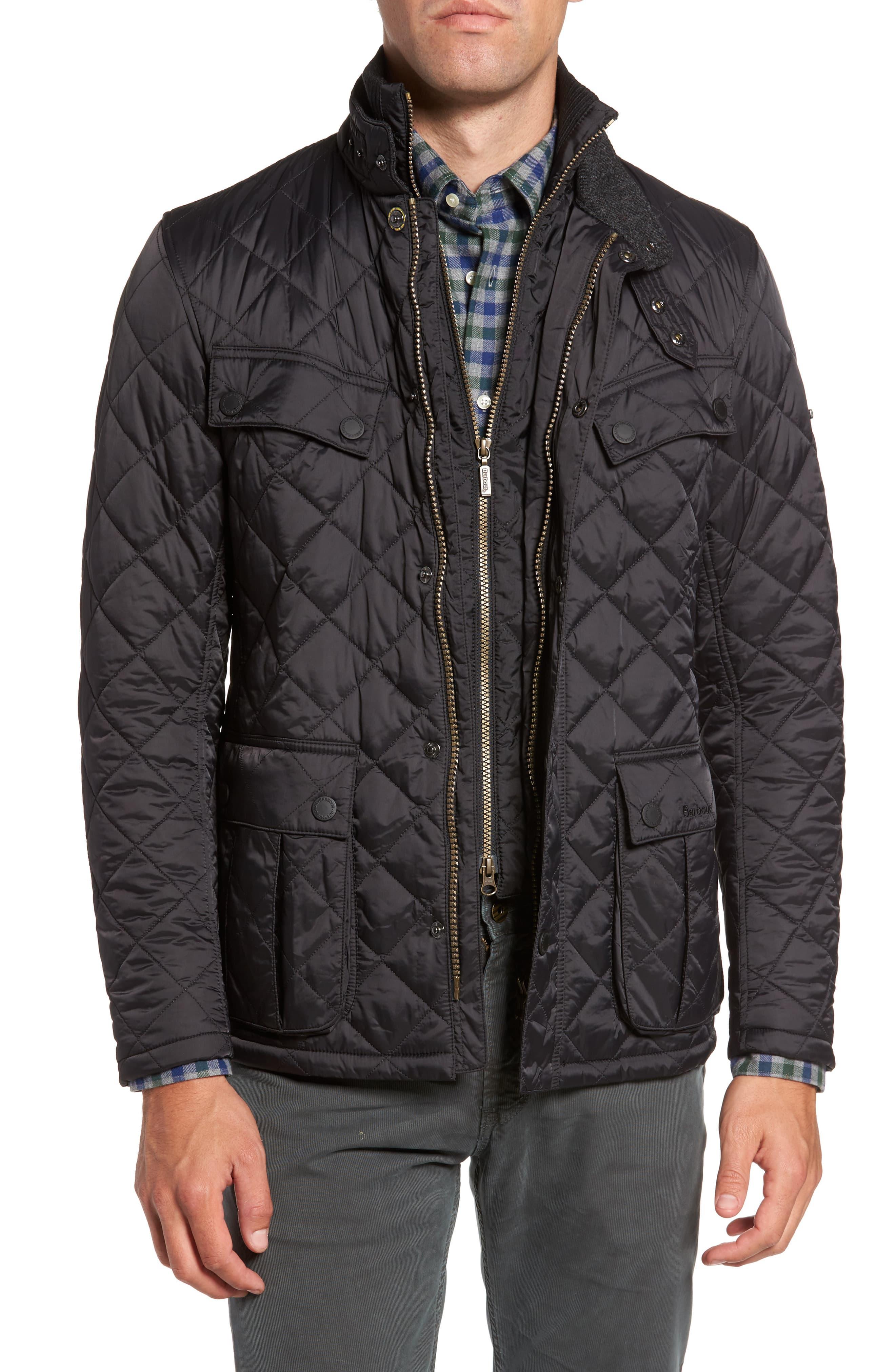 Barbour Jacket Black Quilted - jacketl