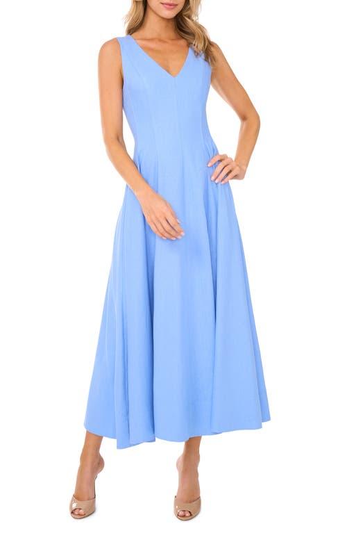 Ted Baker Pleated Waist Sleeveless Linen Blend Maxi Dress in Blue | Lyst Ted Baker Pleated Waist Sleeveless Linen Blend Maxi Dress in Blue | Lyst