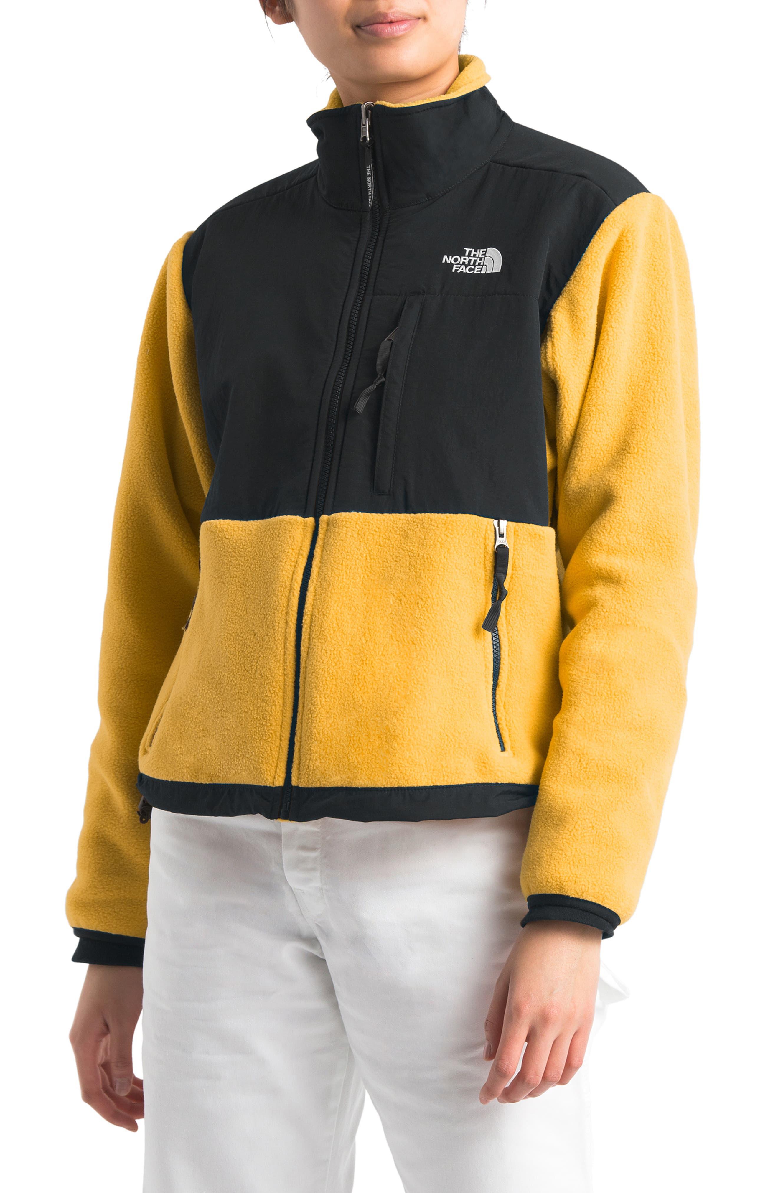 The North Face 1995 Retro Denali Recycled Fleece Jacket in Yellow Lyst