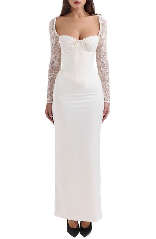 knee length dresses for ladies Ashley Lauren 11522 Formal Dresses Ivory 22 / Ivory main image 1