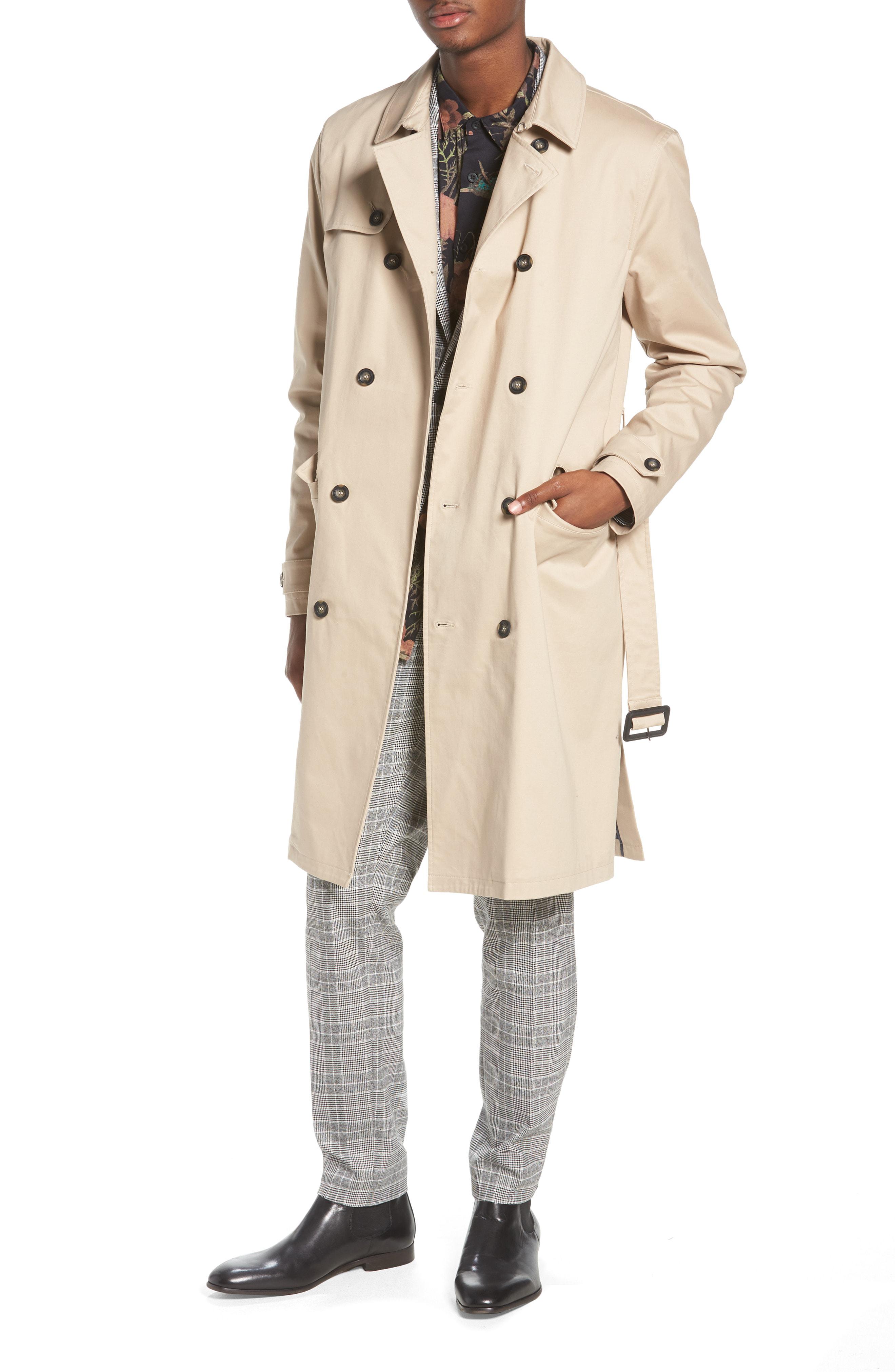topman trench coat