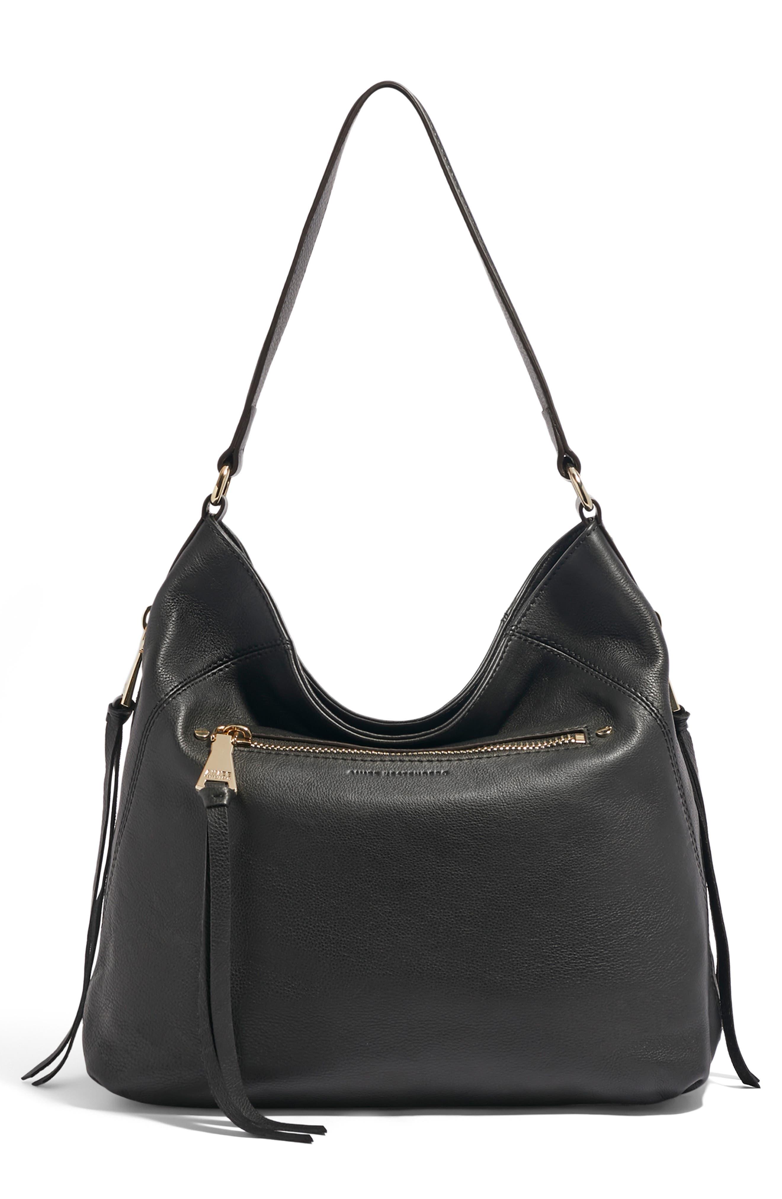 Aimee Kestenberg Night Is Young Leather Hobo Bag in Black | Lyst