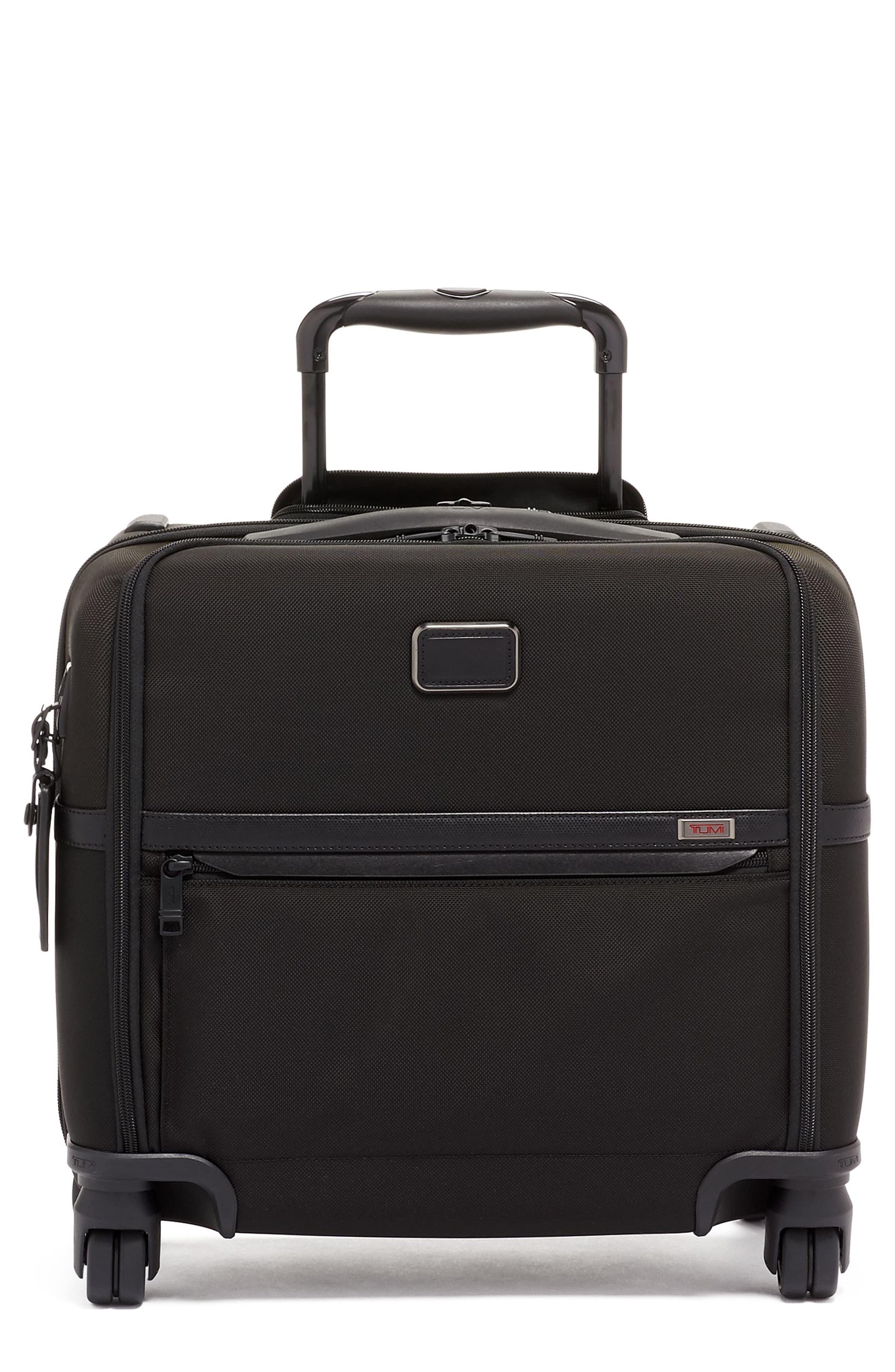 Tumi Alpha 3 Collection Compact 4wheel Laptop Briefcase in Black Lyst