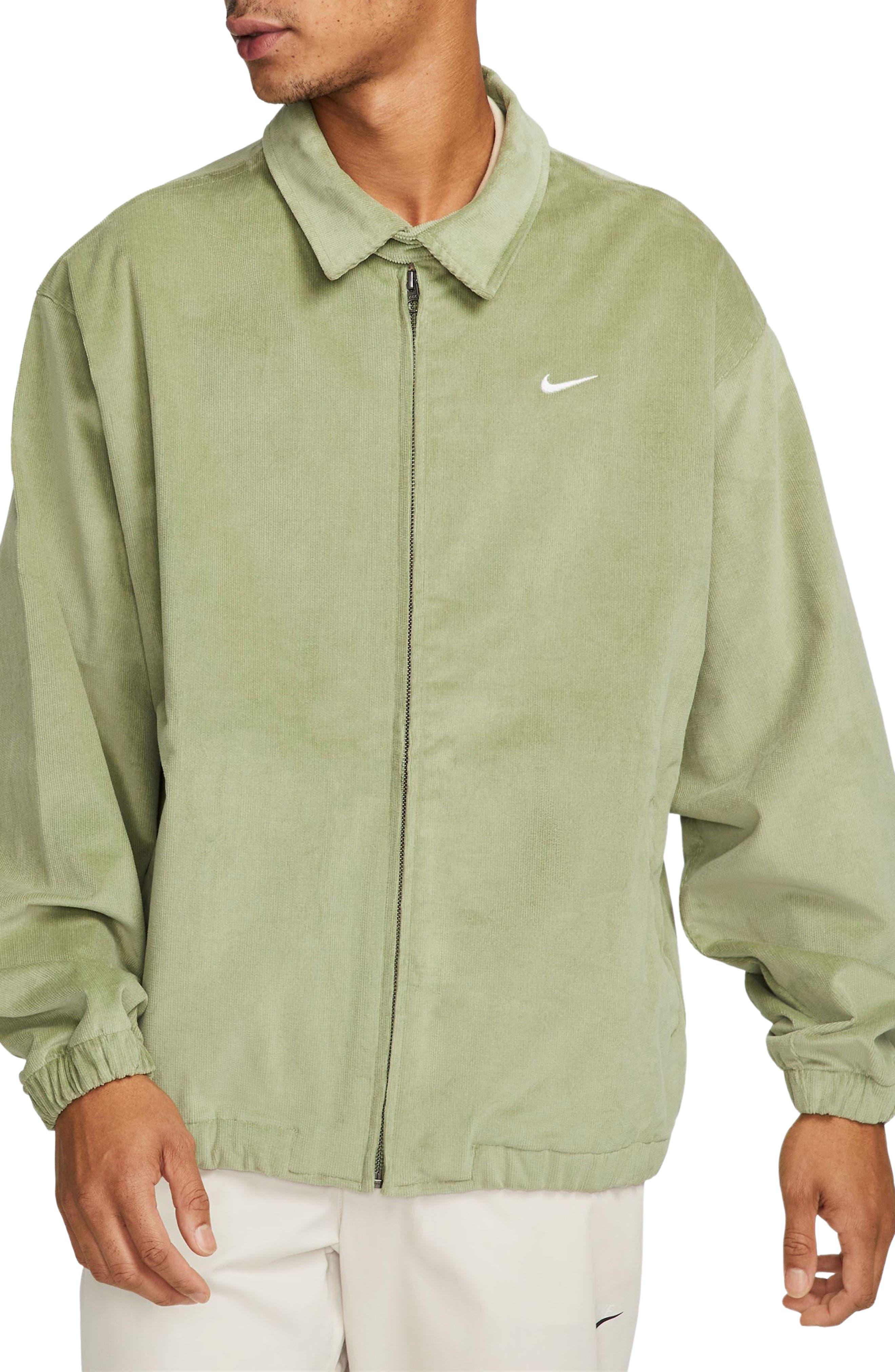 Nike Harrington Corduroy Jacket in Green for Men | Lyst