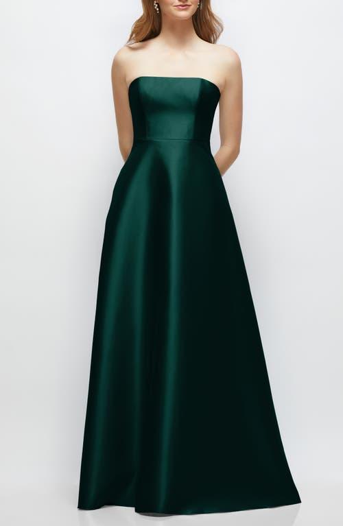 alfred sung boat neck a line dress Alfred Sung Black A-Line Bridesmaid Dresses