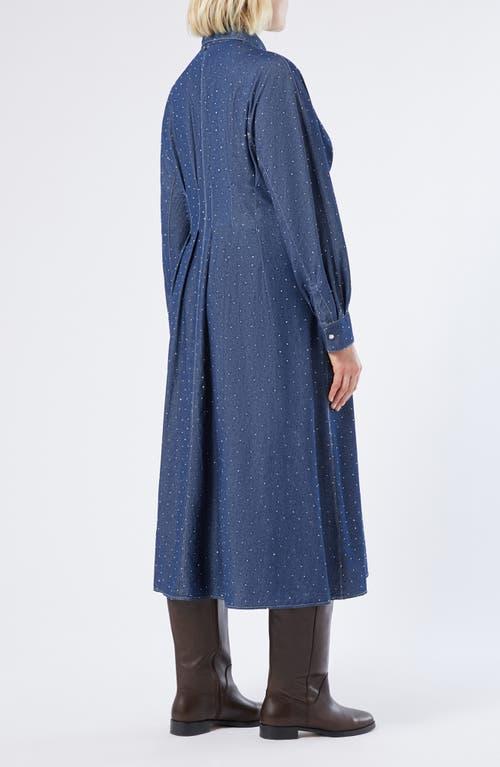 marina rinaldi denim dress Marina Rinaldi | Woman - Lightweight denim shirt dress - Blue Jeans