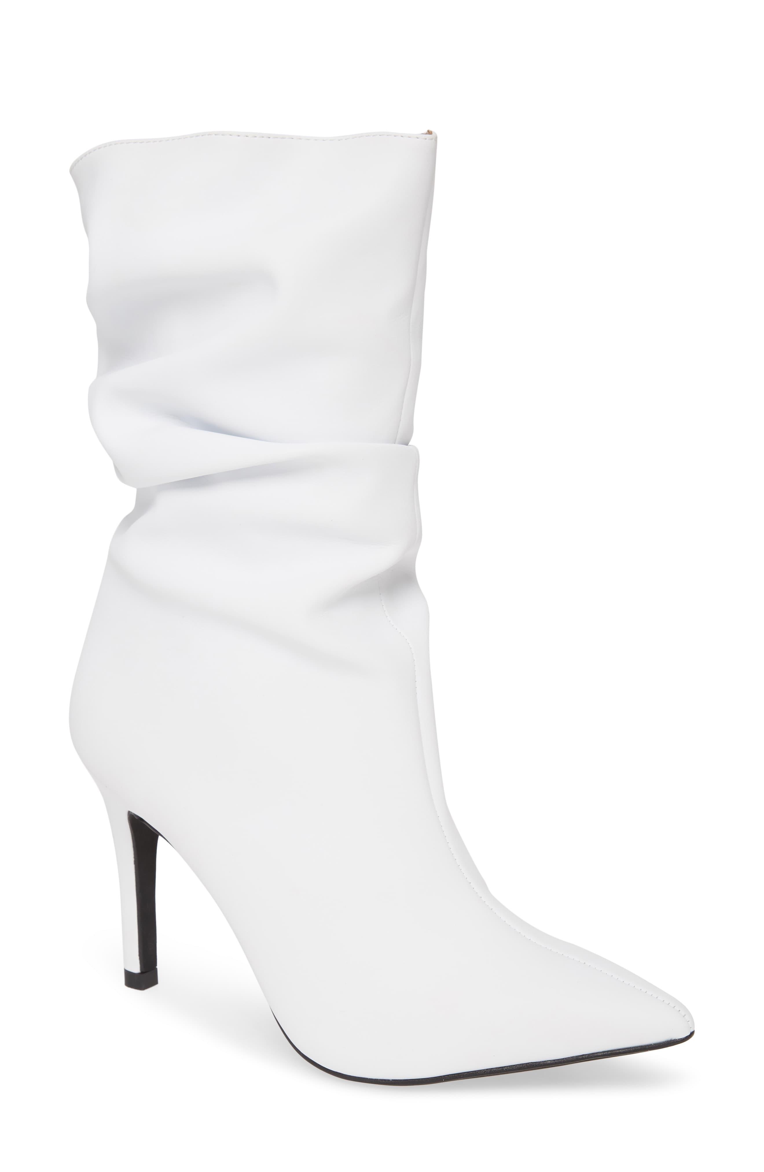 jeffrey campbell booties white