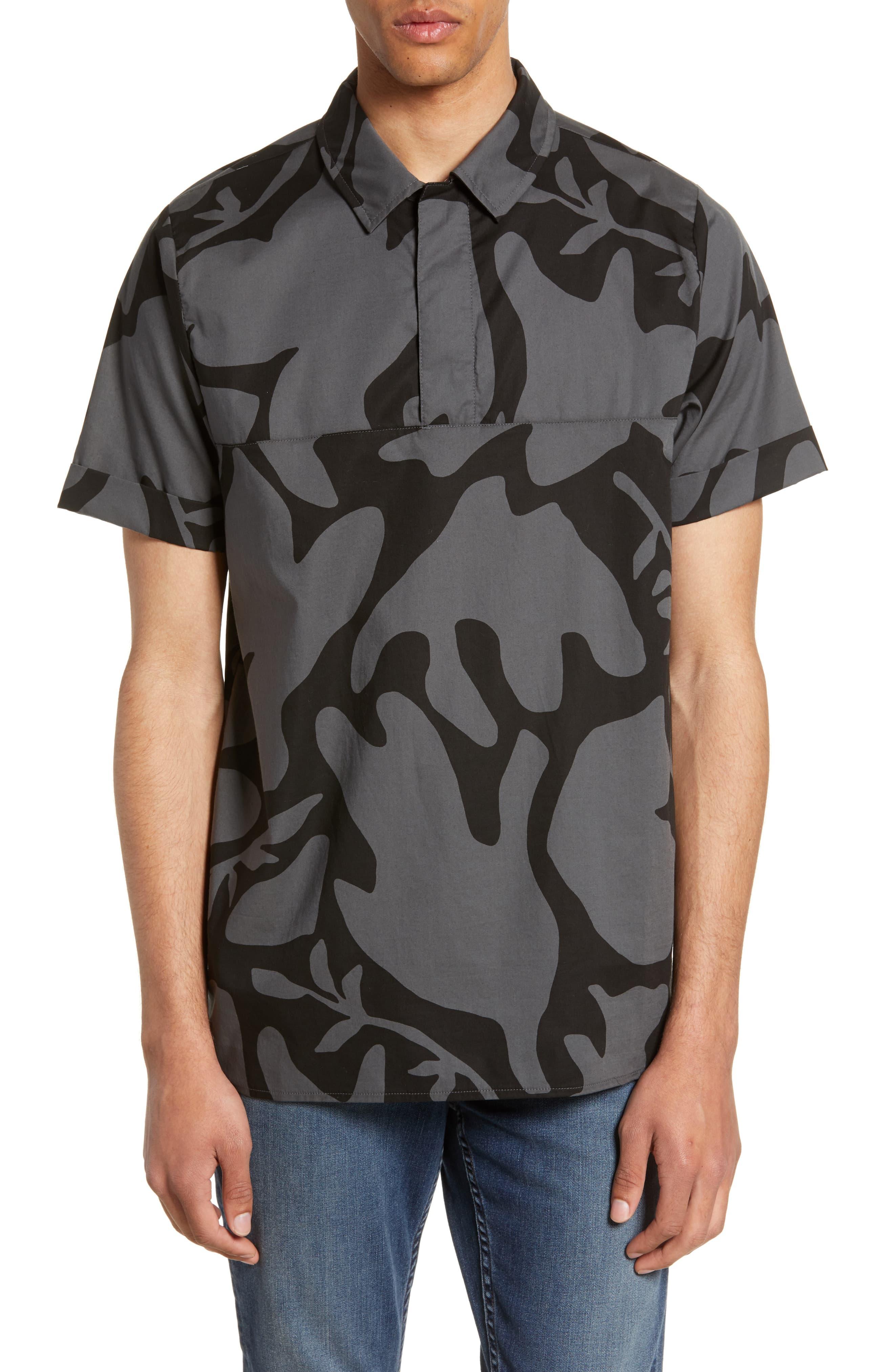 Nike Cotton Nike Short Sleeve Polo Shirt in Anthracite/ Black (Black) for Men - Lyst