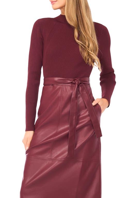 ted baker red long sleeve dress Ted Baker Red Long Sleeve Mandarin Collar Dress