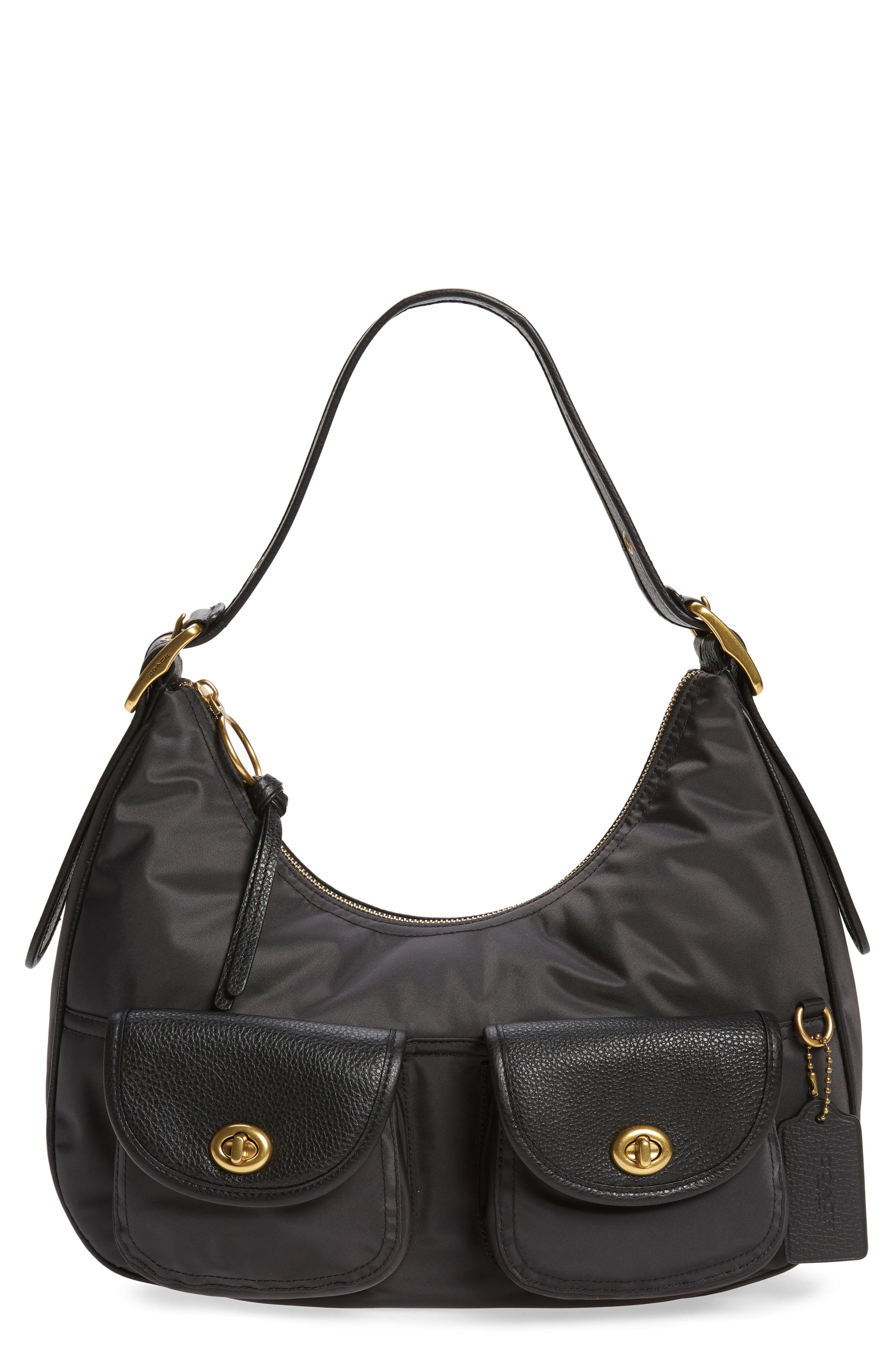 coach black hobo bag