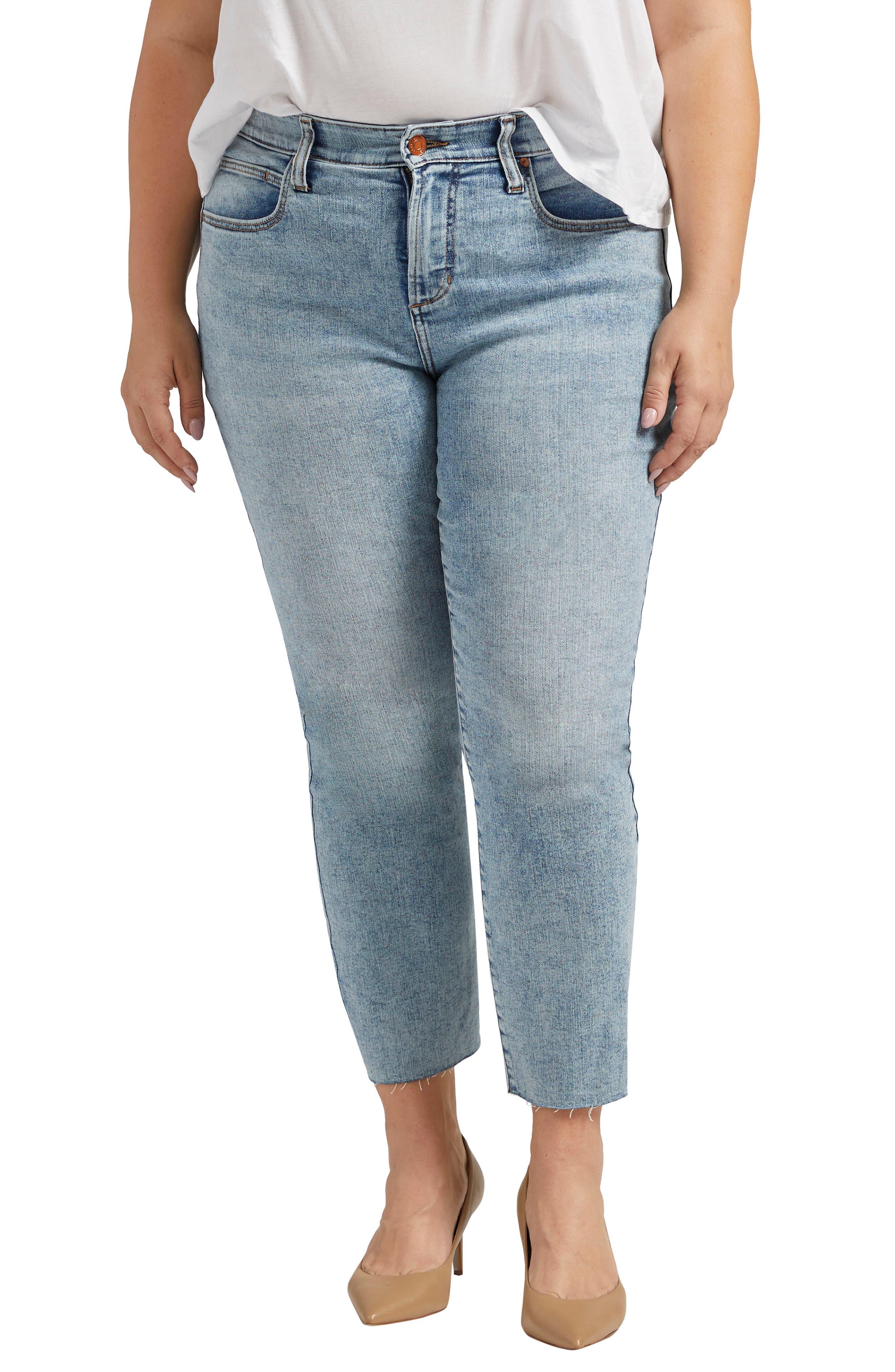 Jag Jeans Ruby Crop Straight Leg Jeans in Blue | Lyst