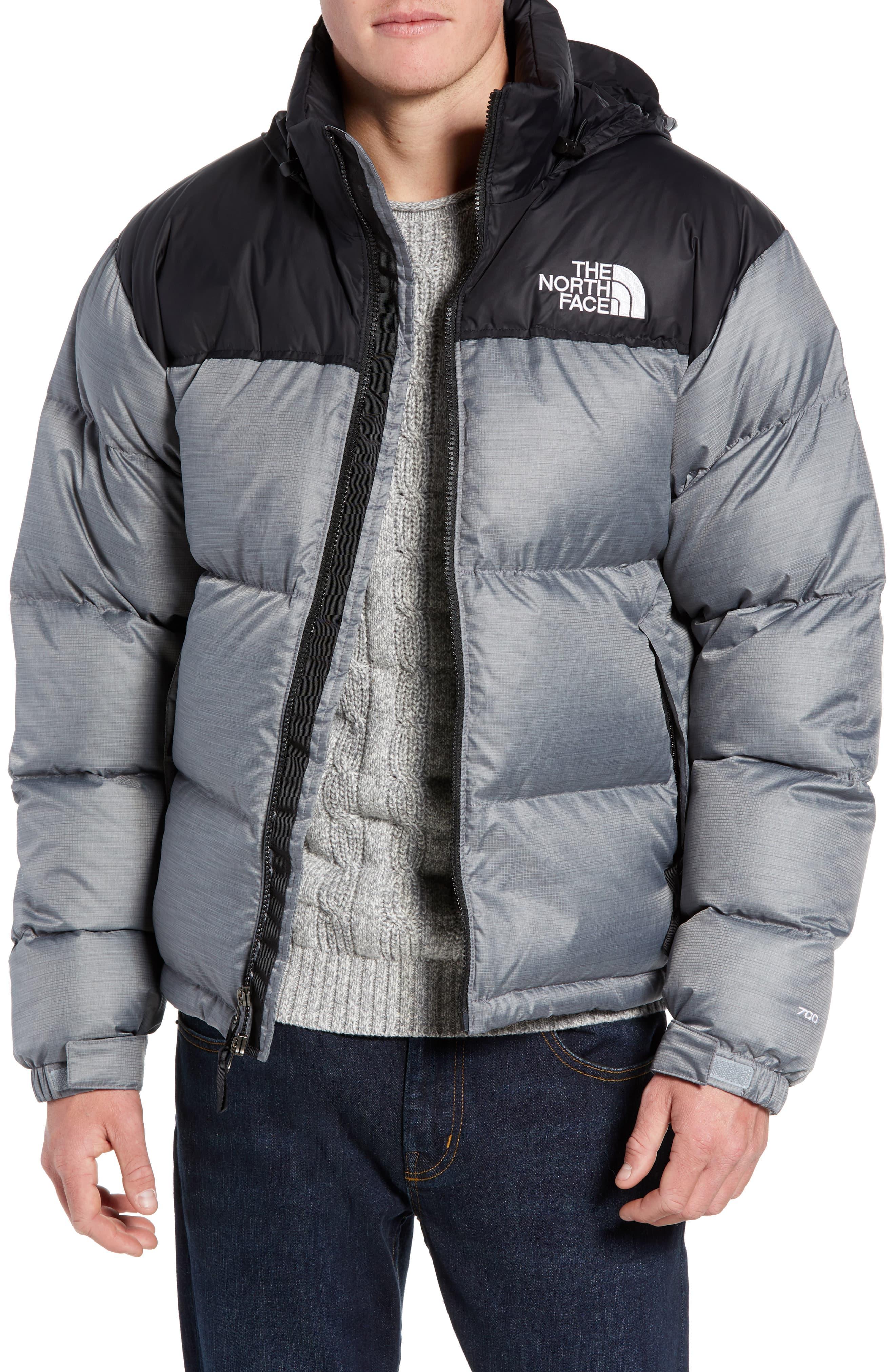 The North Face Nuptse 1996 Packable Quilted Down Jacket Grey In Gray For Men Lyst