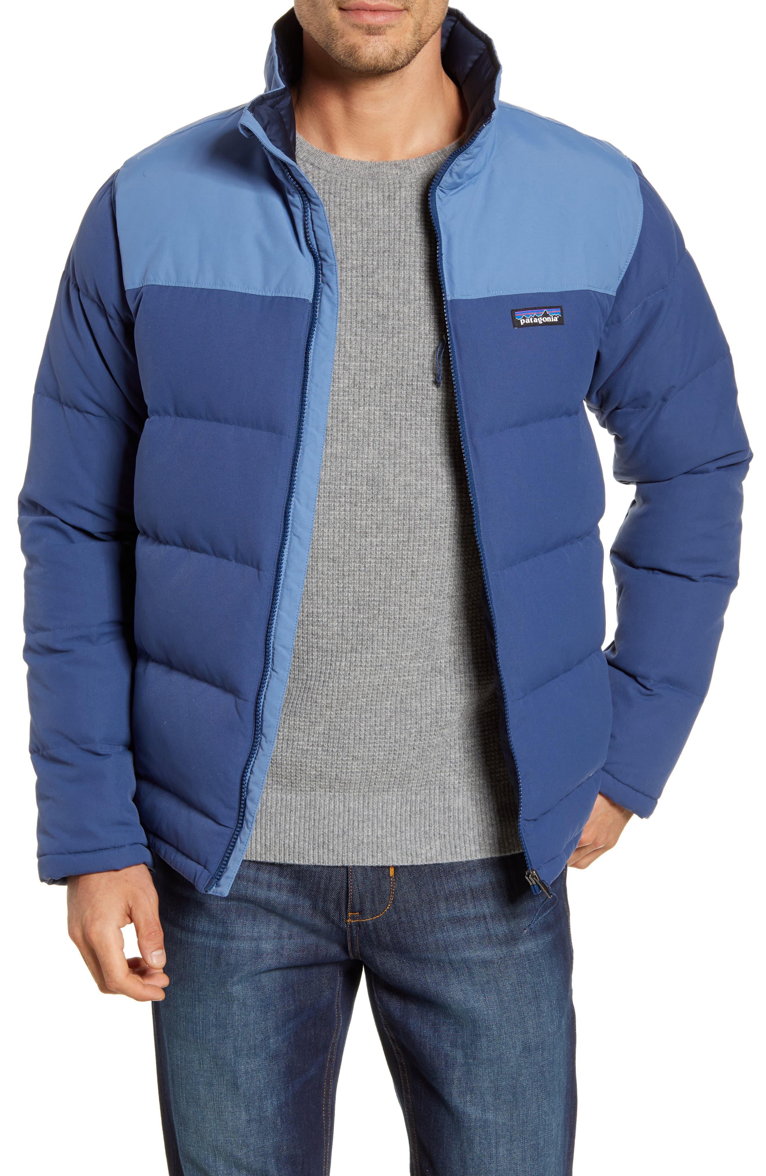 Patagonia Canvas Bivy Water Repellent Down Jacket in Blue for Men Lyst