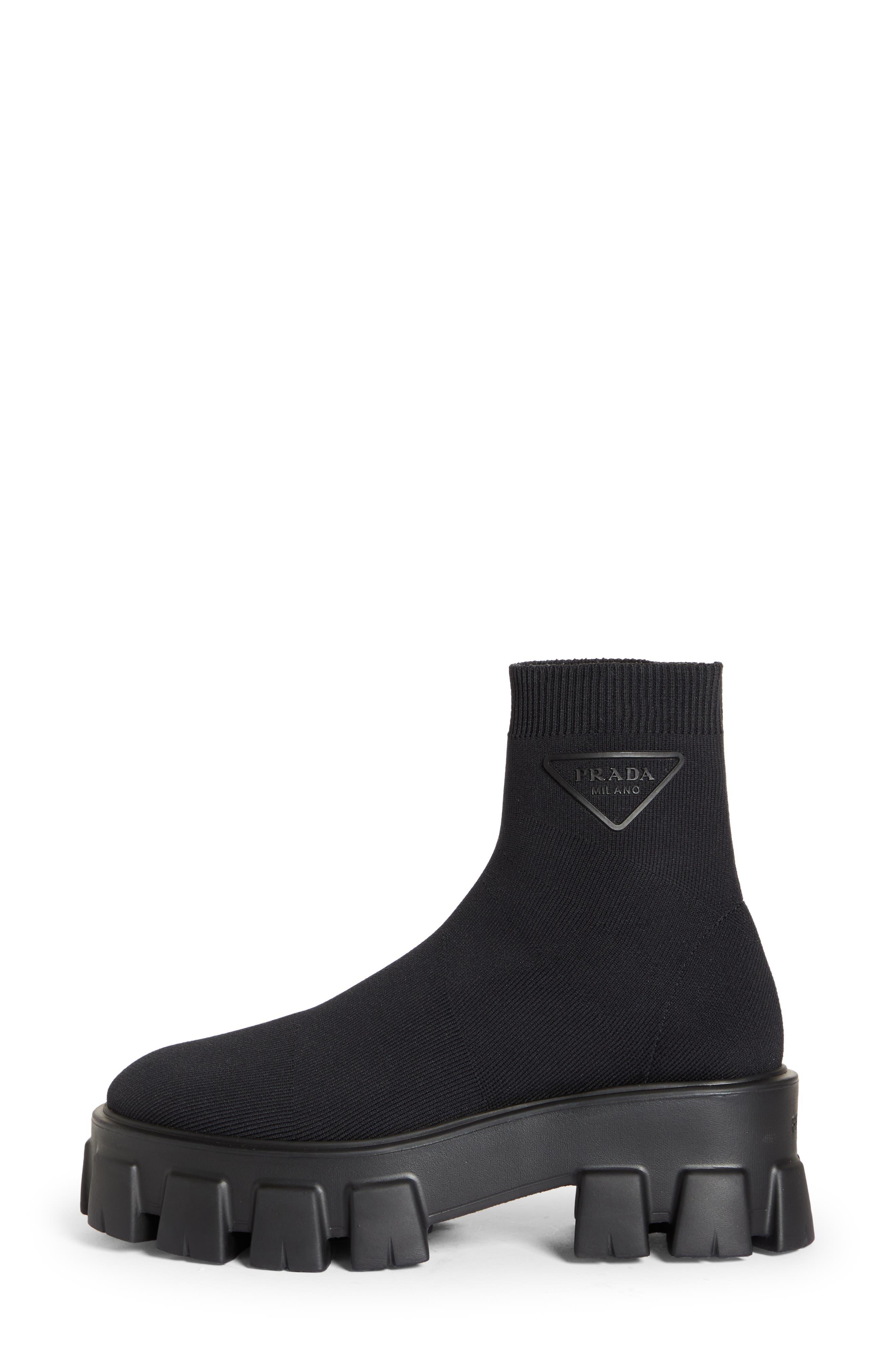 prada lug bootie