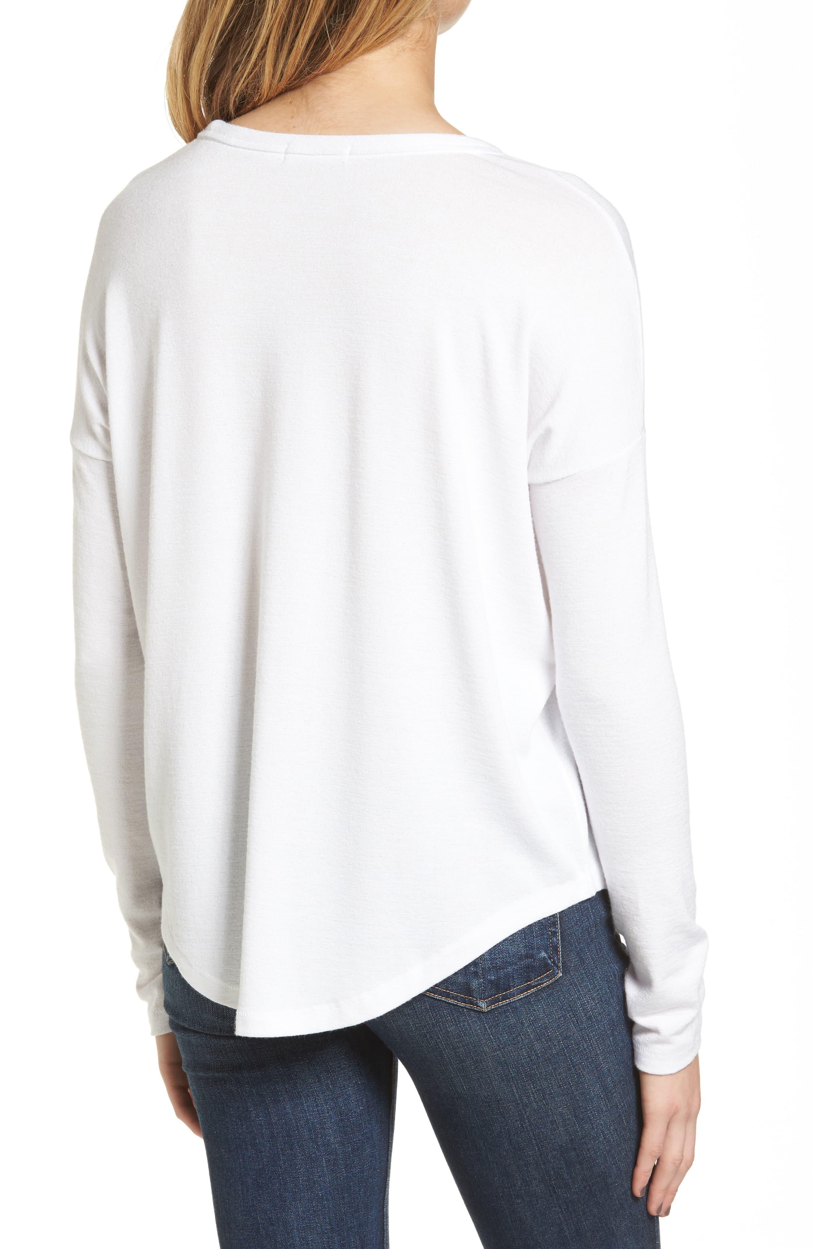 rag and bone hudson long sleeve tee