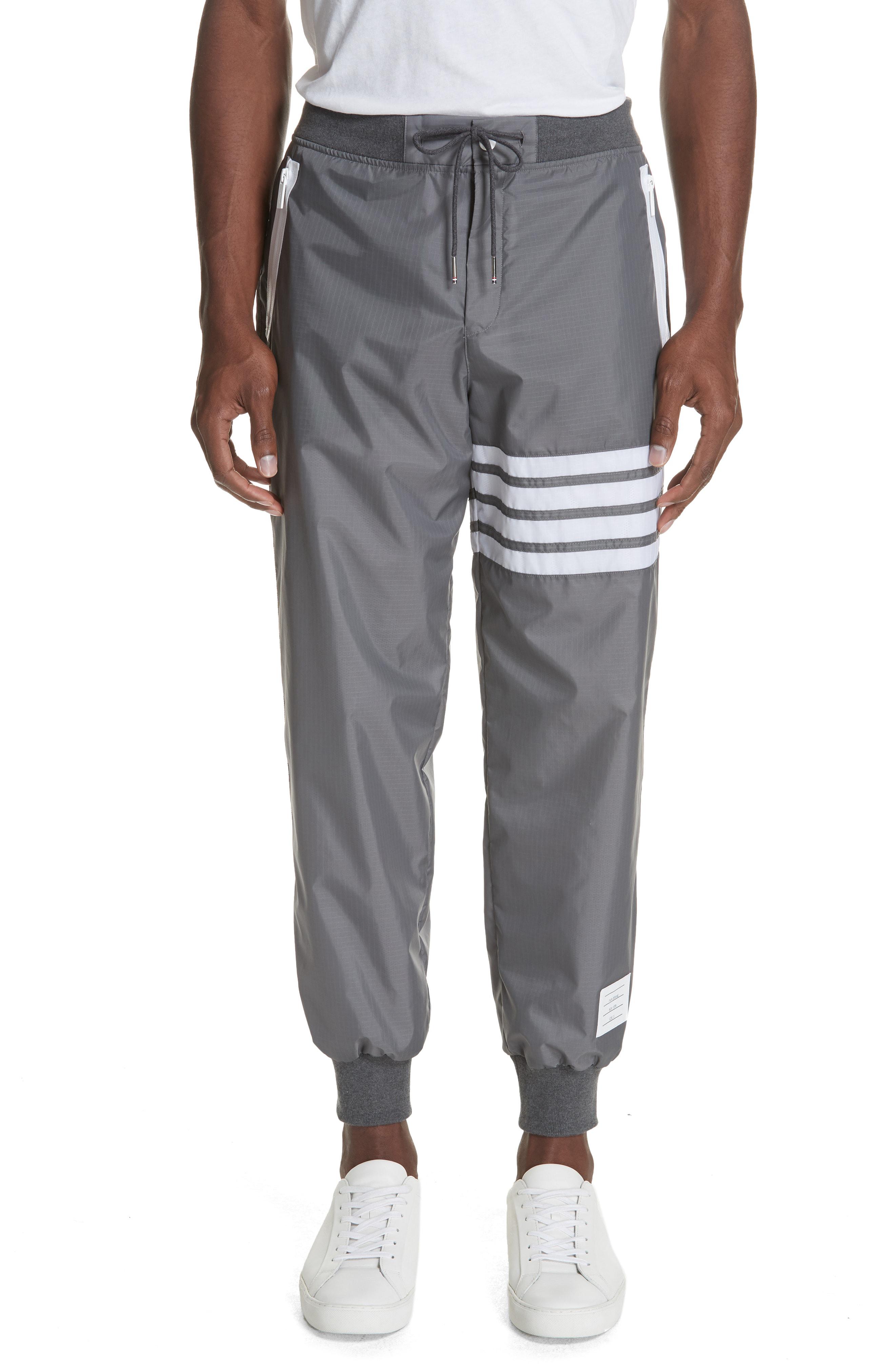 thom browne track pants