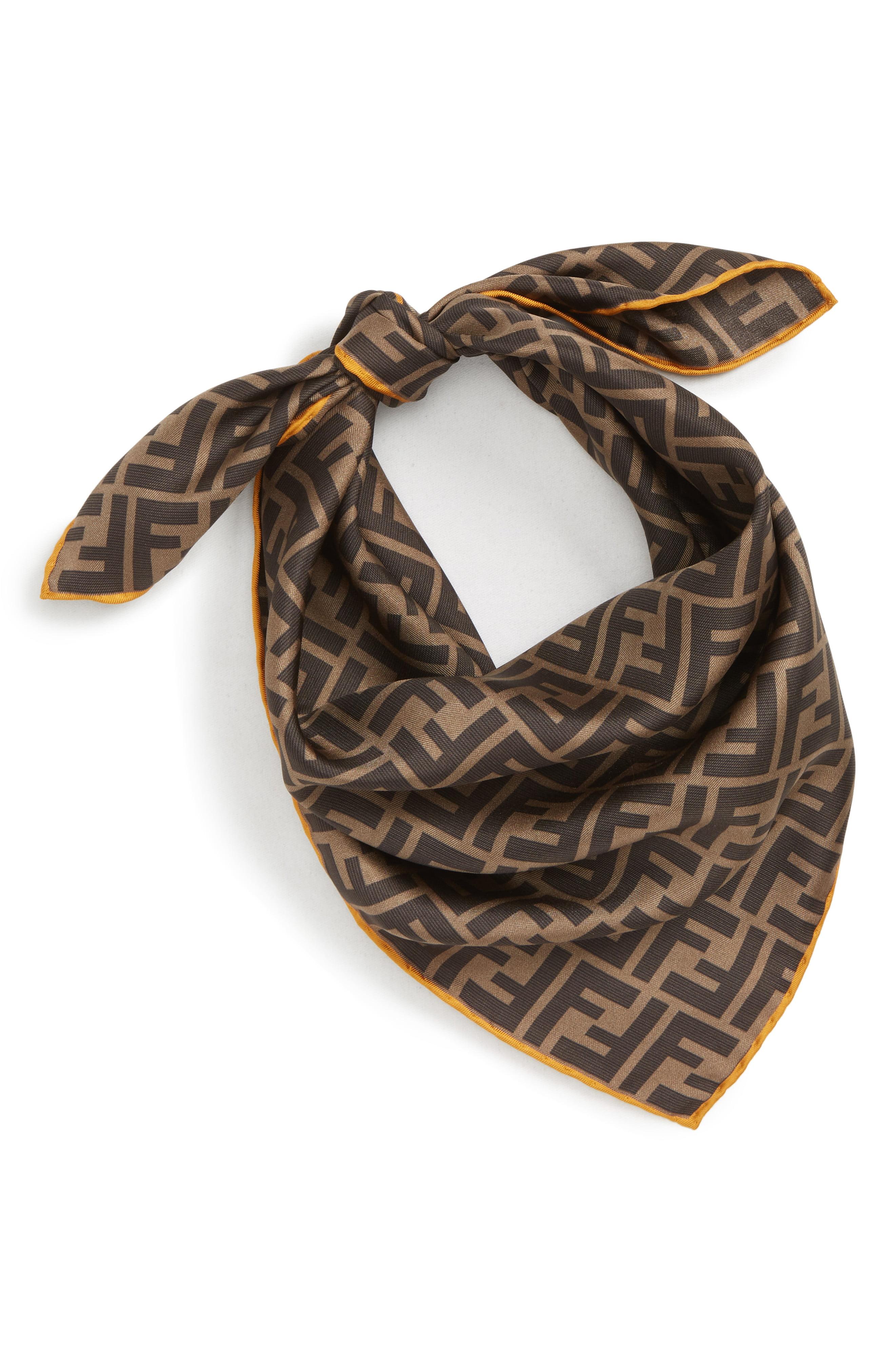 fendi square scarf