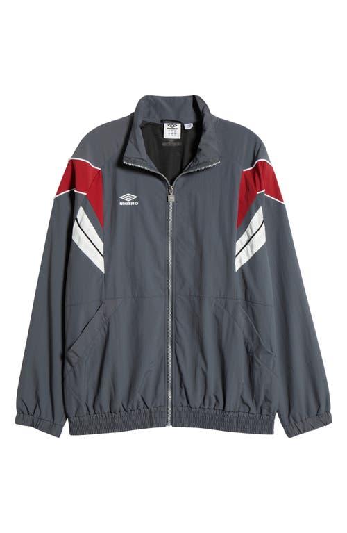 Umbro Relaxed Nylon Track Jacket in Gray for Men | Lyst