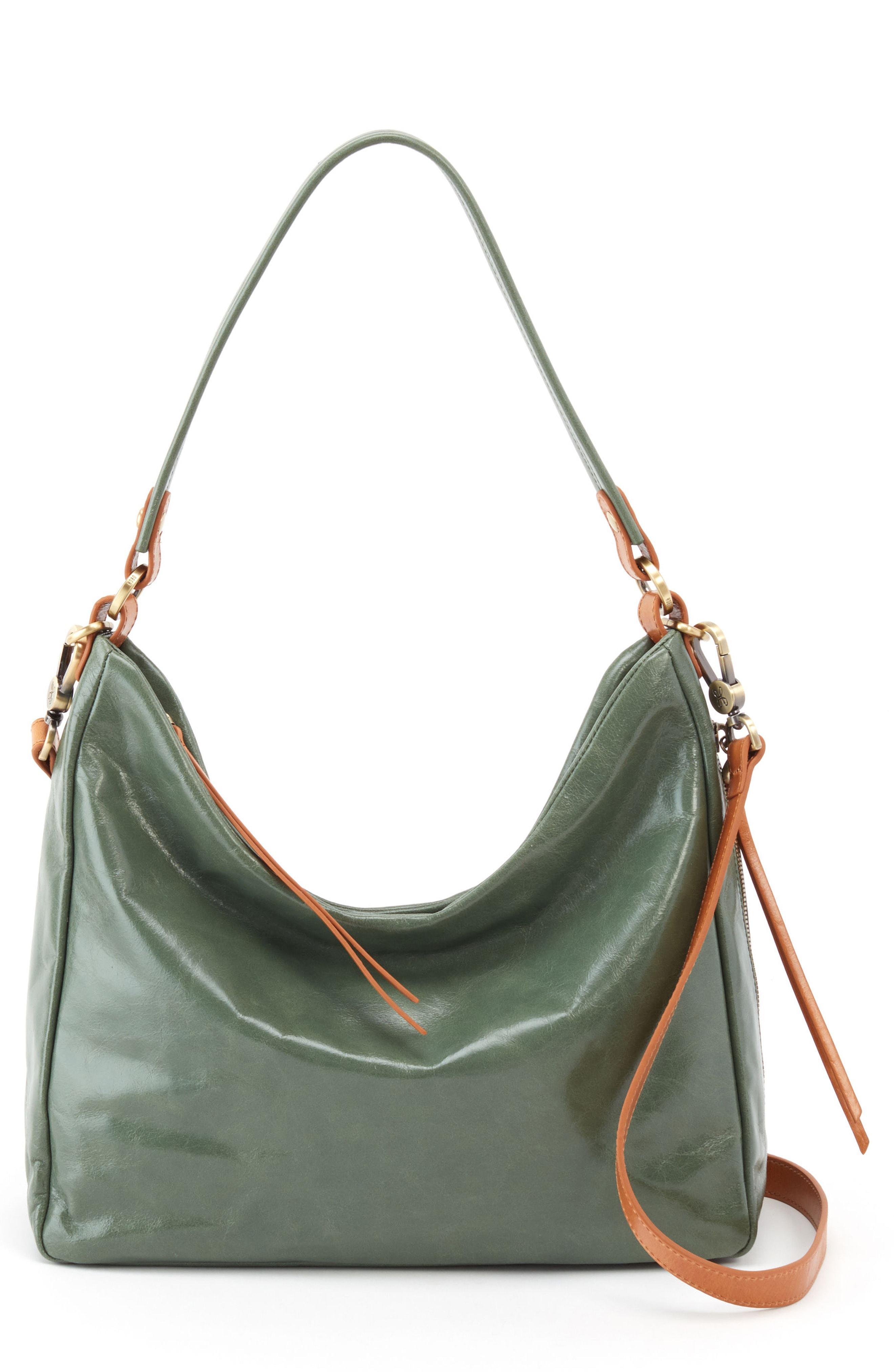 Hobo Leather Delilah Convertible Bag in Moss (Green) - Lyst
