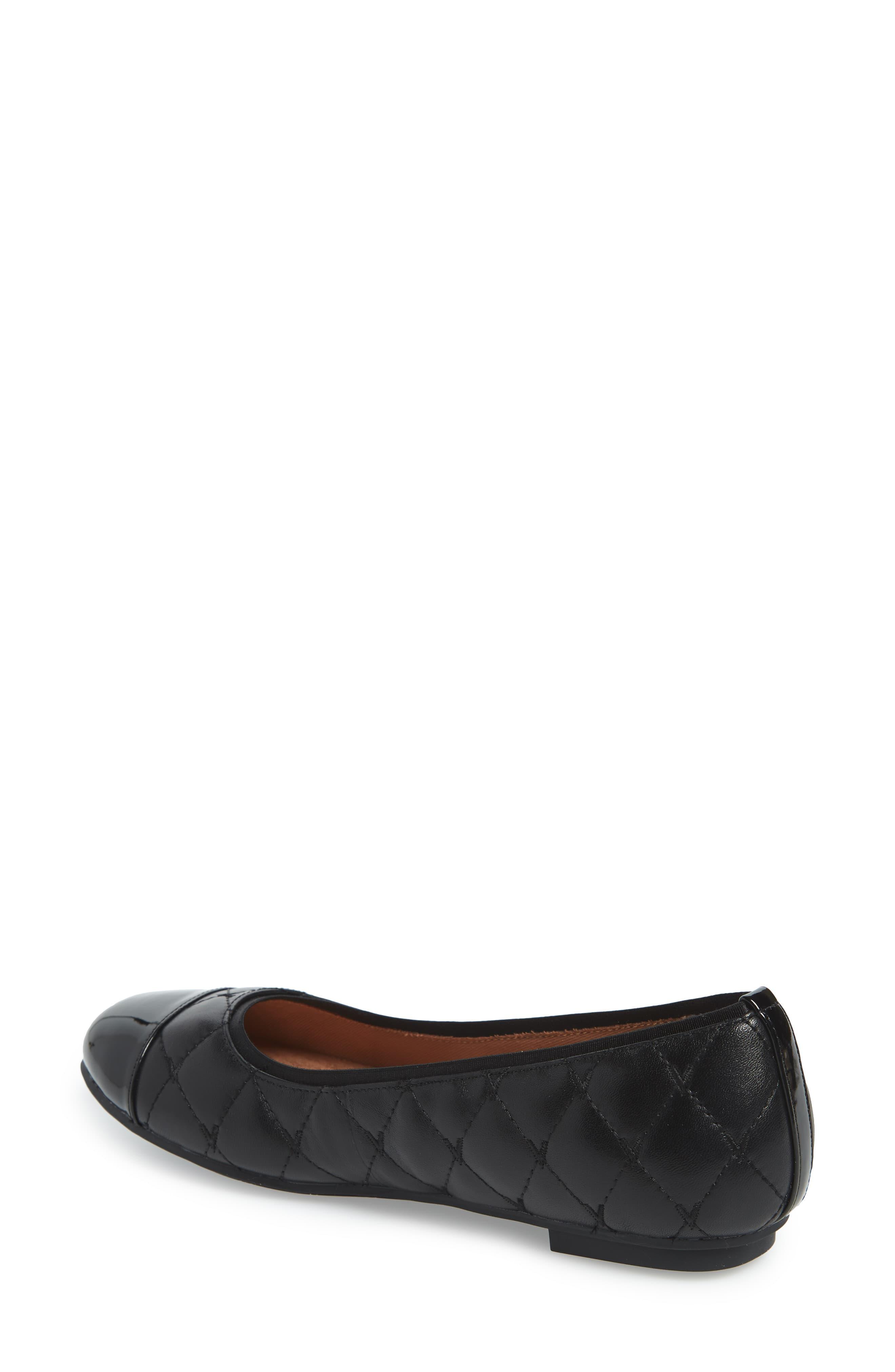 Vionic Desiree Flat in Black Leather (Black) - Lyst