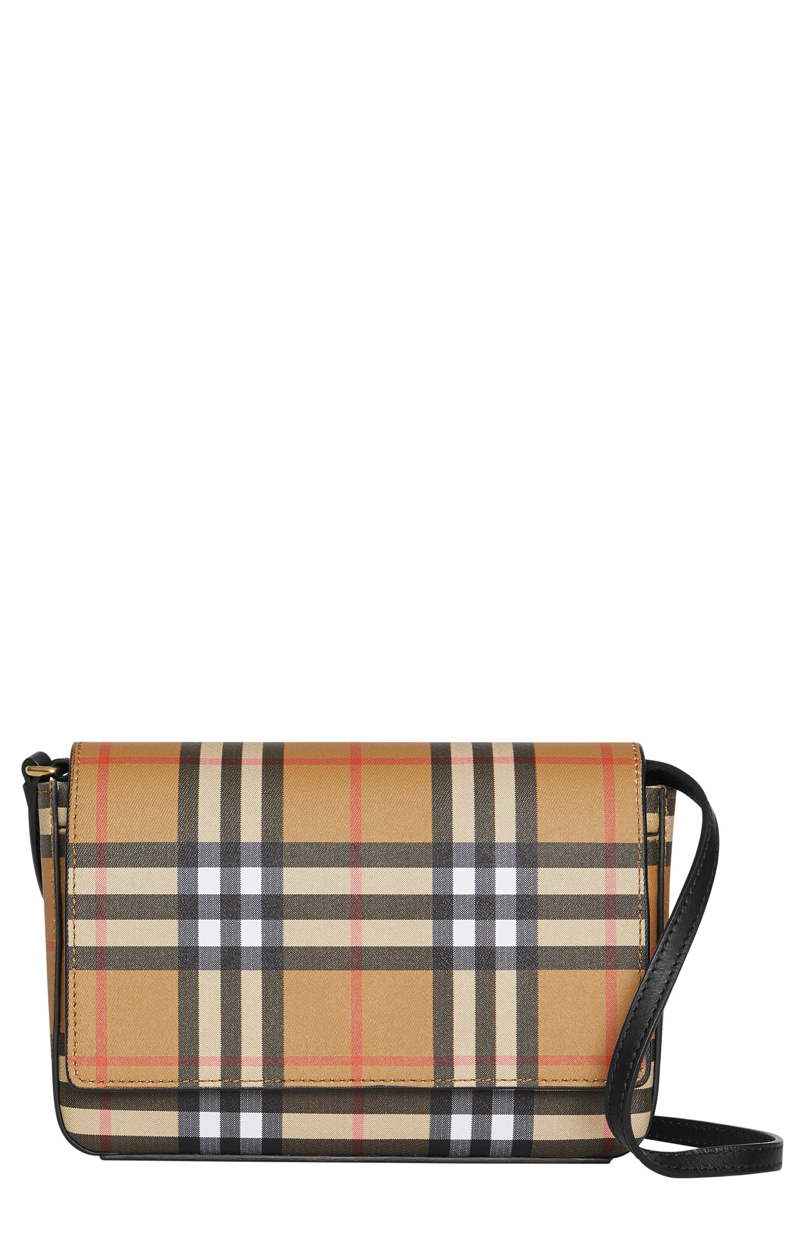 burberry vintage check crossbody bag