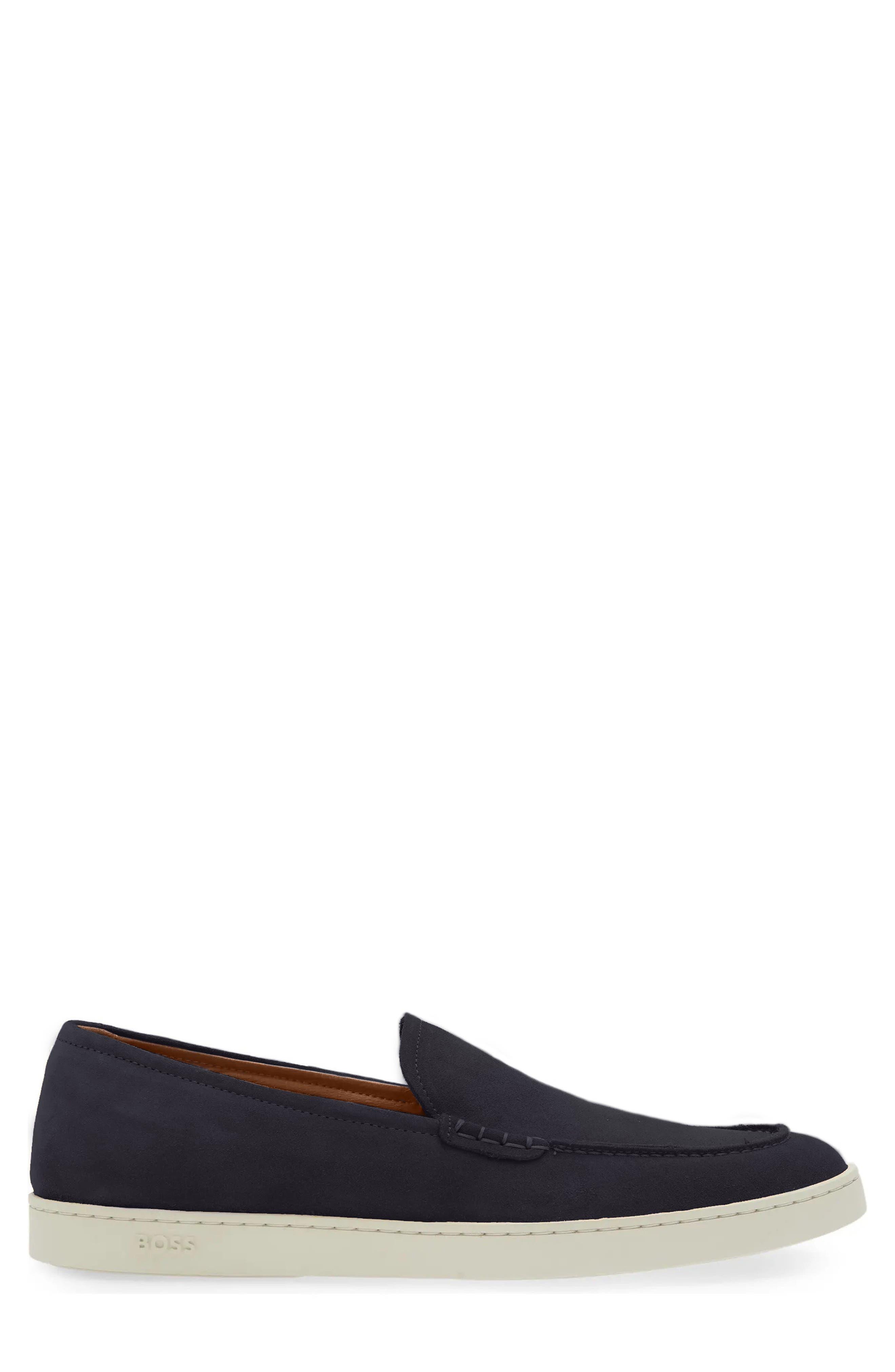 BOSS by HUGO BOSS Devin Penny Loafer in Blue for Men Lyst